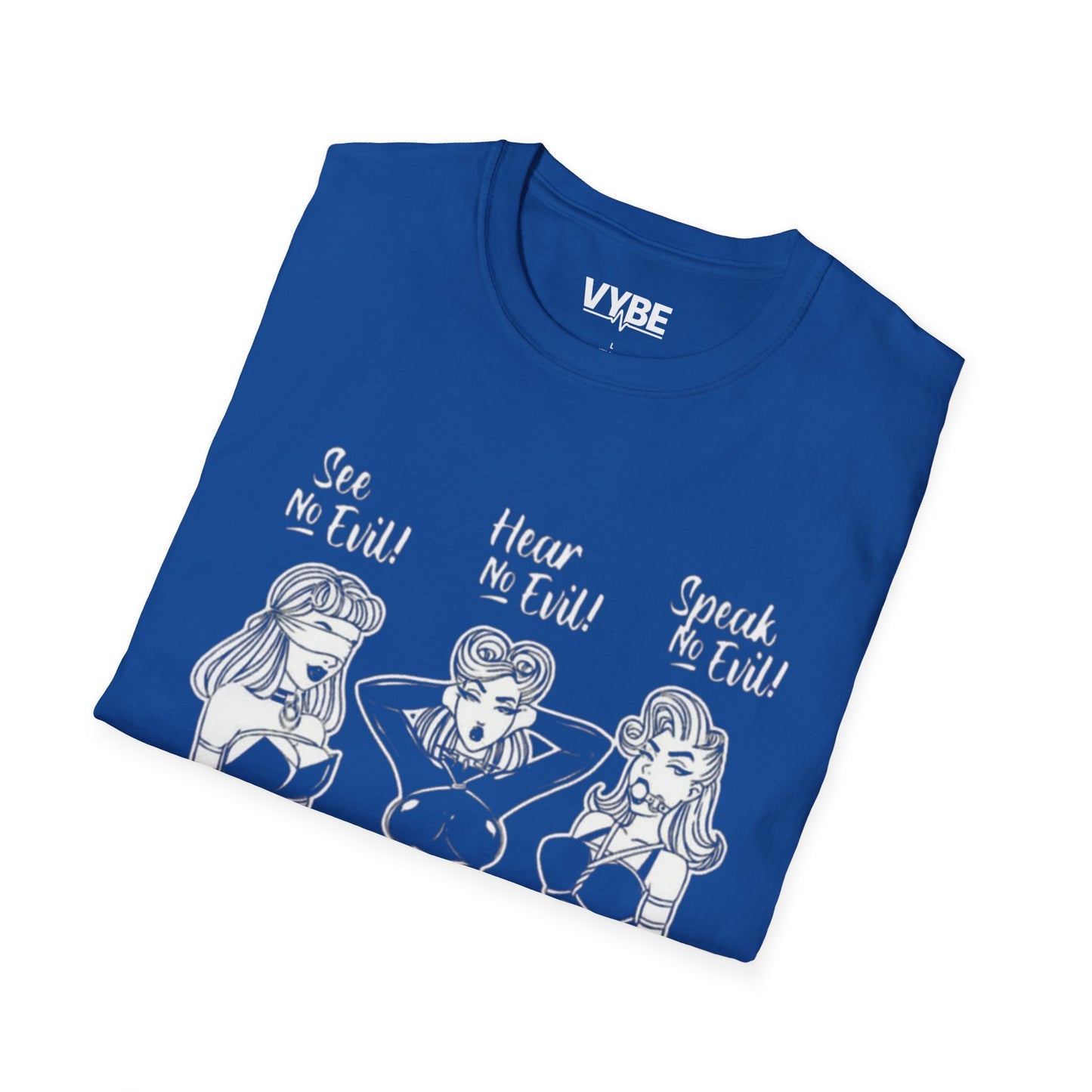 See No Evil, Hear No Evil, Speak No Evil T-Shirt - VYBE Shop