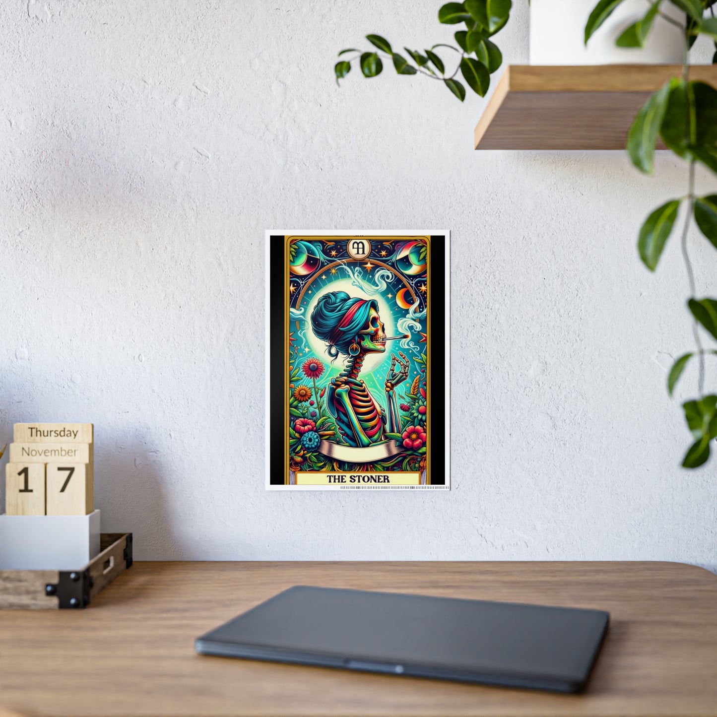The Stoner- Tarot Wall Art - VYBE Shop