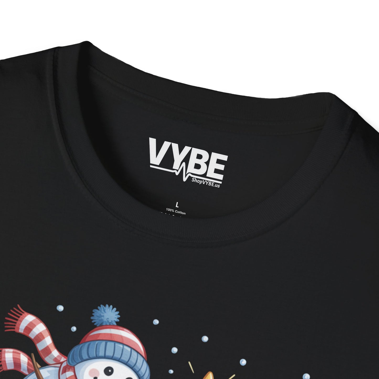Cute Snowman T-Shirt - VYBE