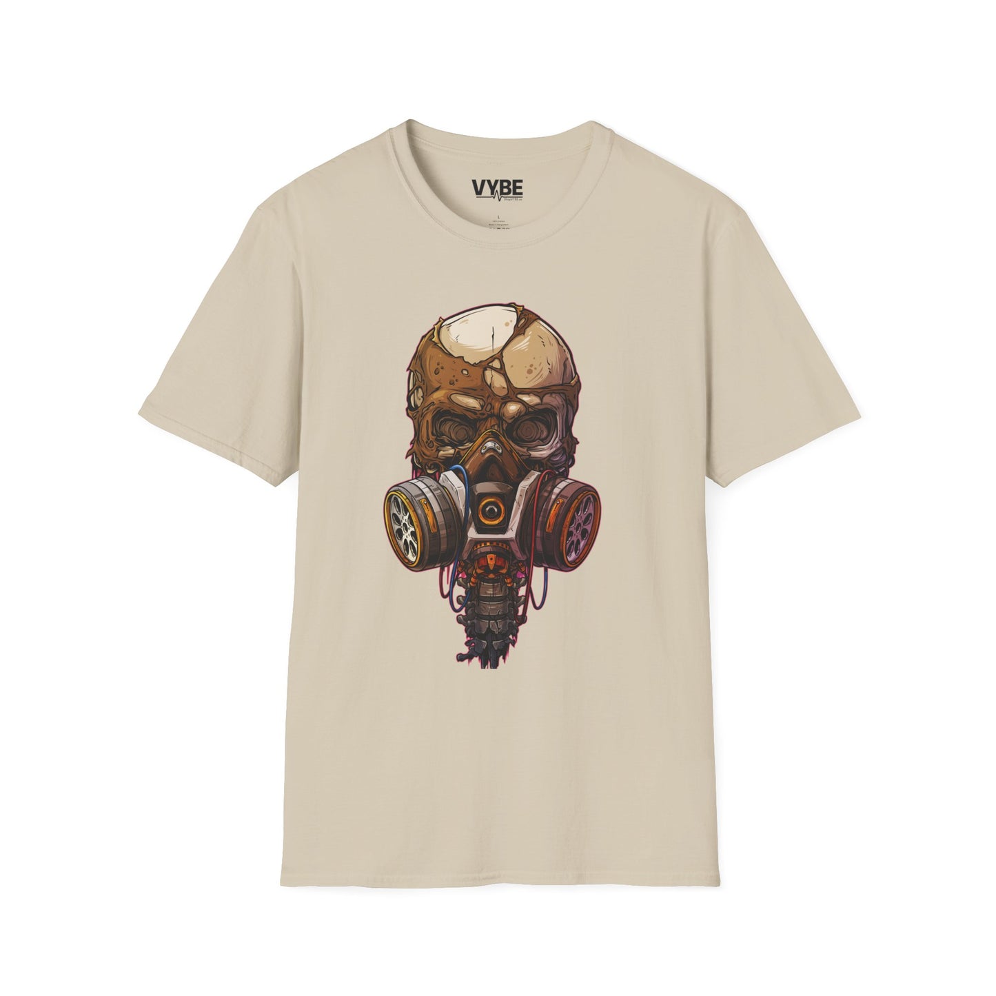 Gas Mask Skull T-Shirt - VYBE