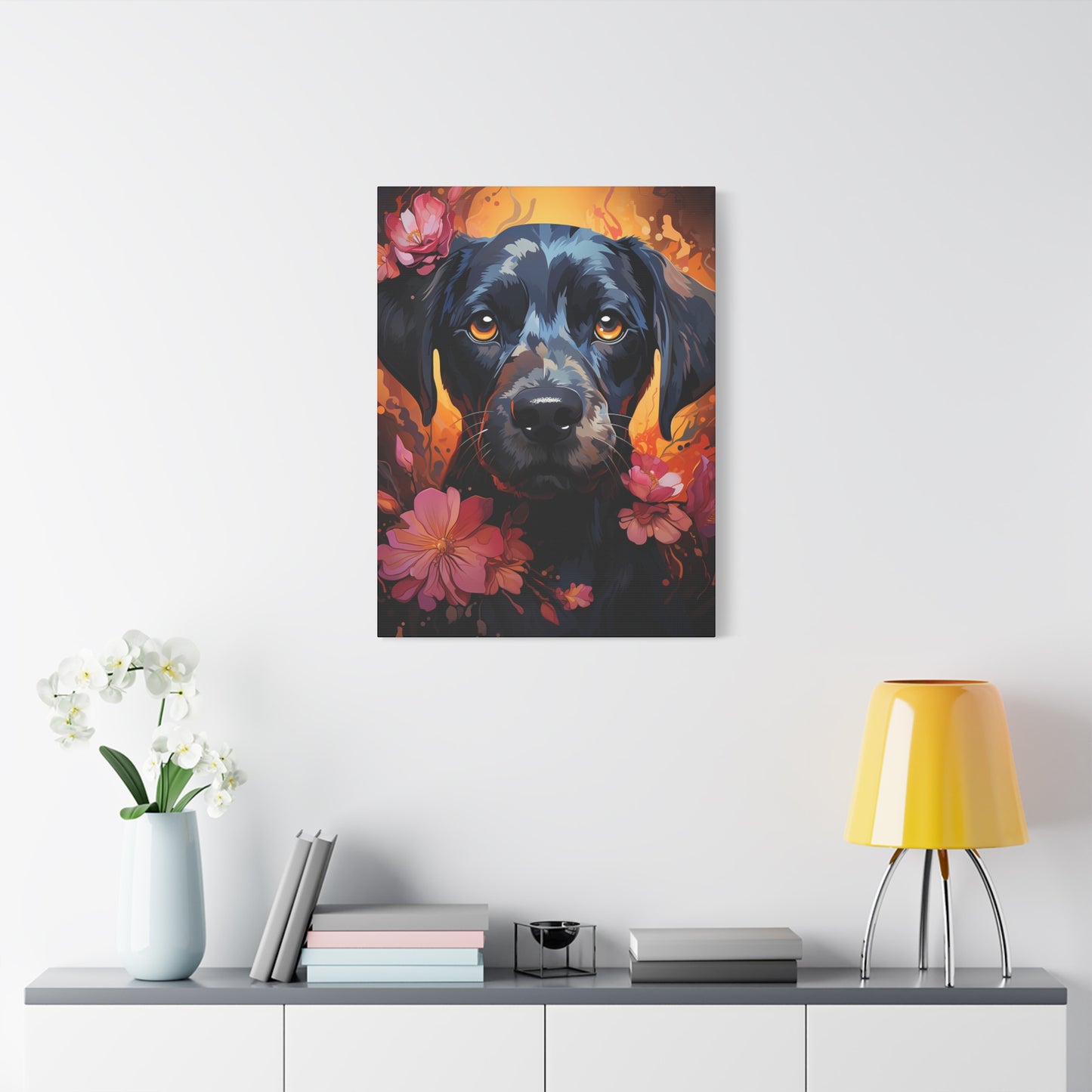 Canvas Beauceron Dog Art Print, Wall Art, Gift For Dog Lover - VYBE Shop