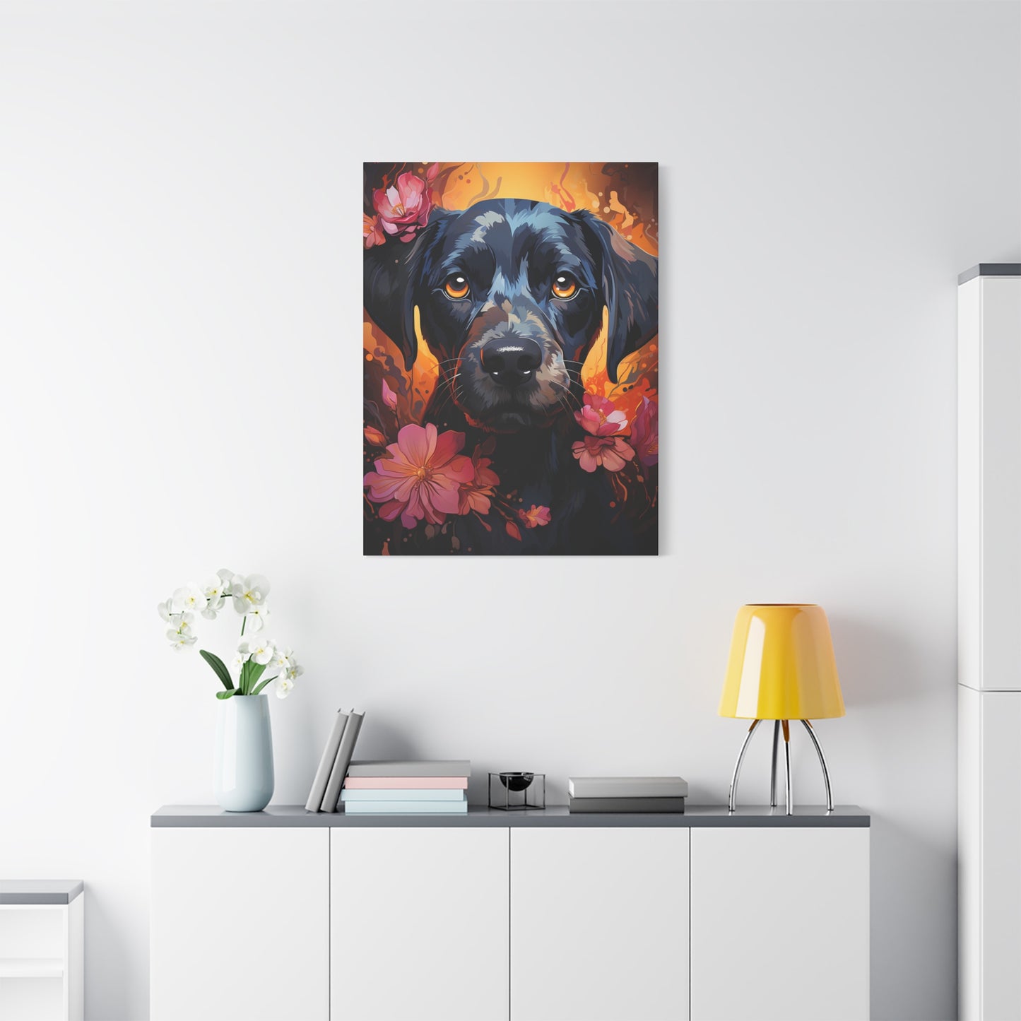 Canvas Beauceron Dog Art Print, Wall Art, Gift For Dog Lover - VYBE Shop