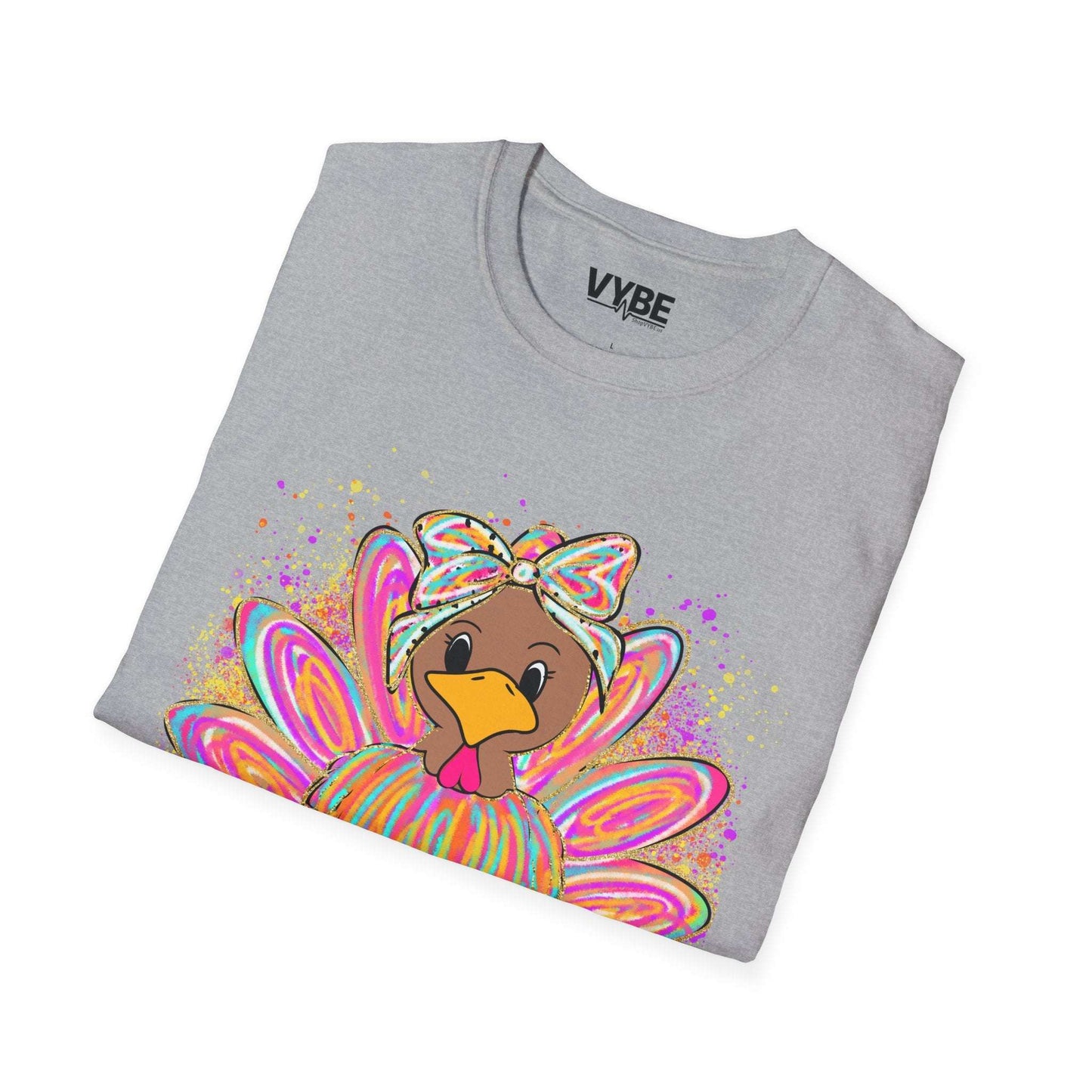 Colorful Turkey T-Shirt - VYBE
