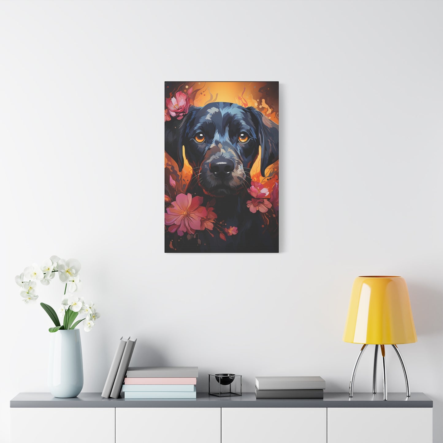 Canvas Beauceron Dog Art Print, Wall Art, Gift For Dog Lover - VYBE Shop