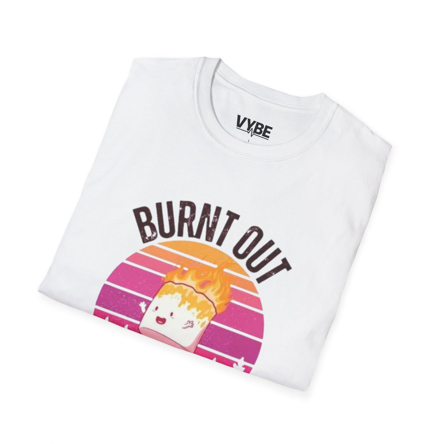 Funny- Burnt Out But Optimistic T-Shirt, Funny Gift Idea - VYBE Shop