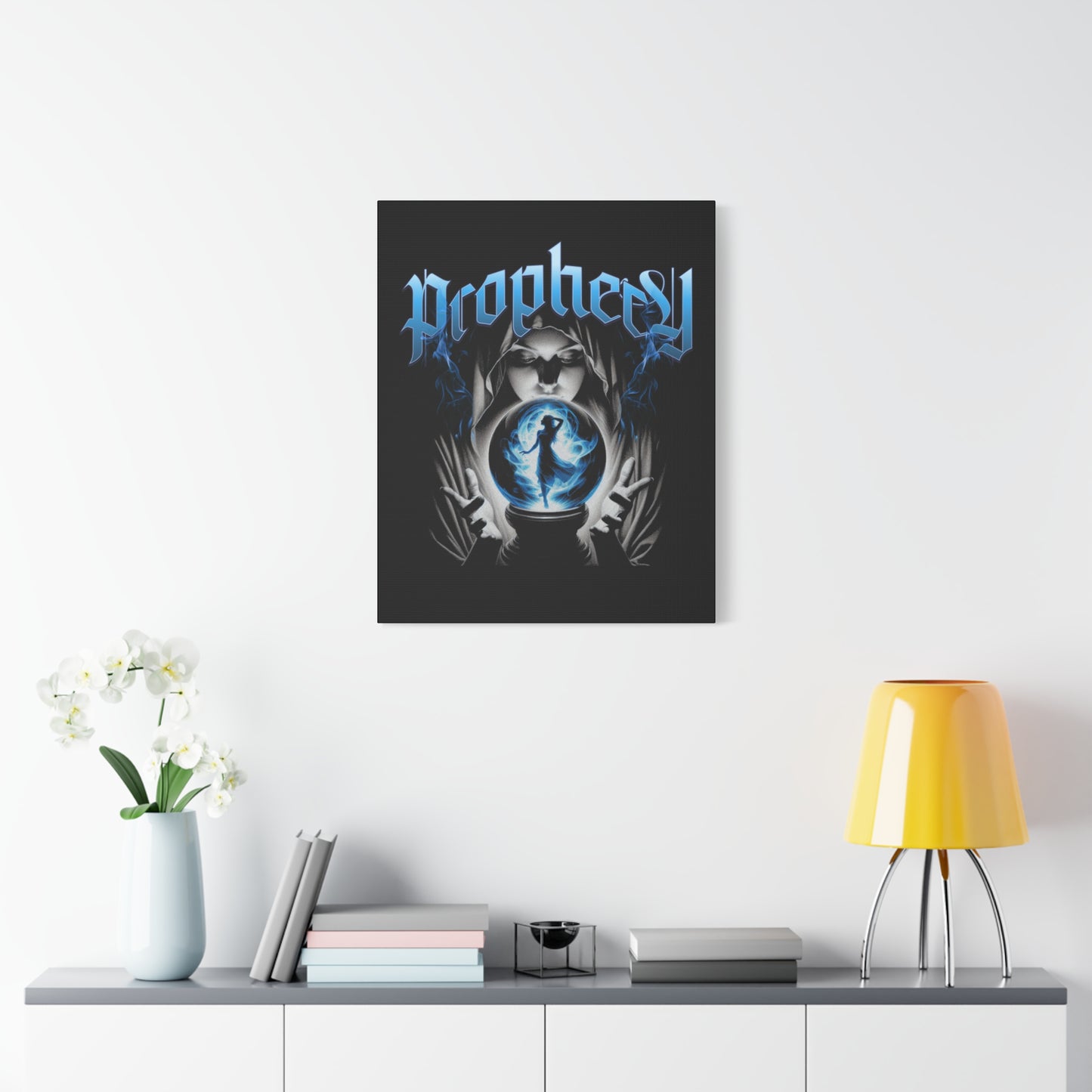 Mystical Wall Art Canvas, Wall Decor, Prophecy Art, Home Decoration, Gift for Occasions, Fantasy Artwork, Unique Wall Piece - VYBE Shop