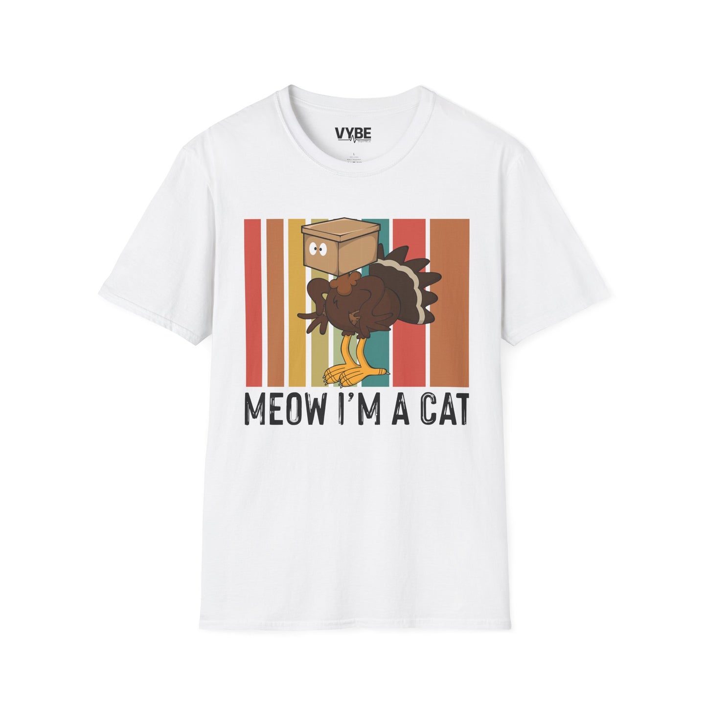 Funny Cat Turkey T-Shirt