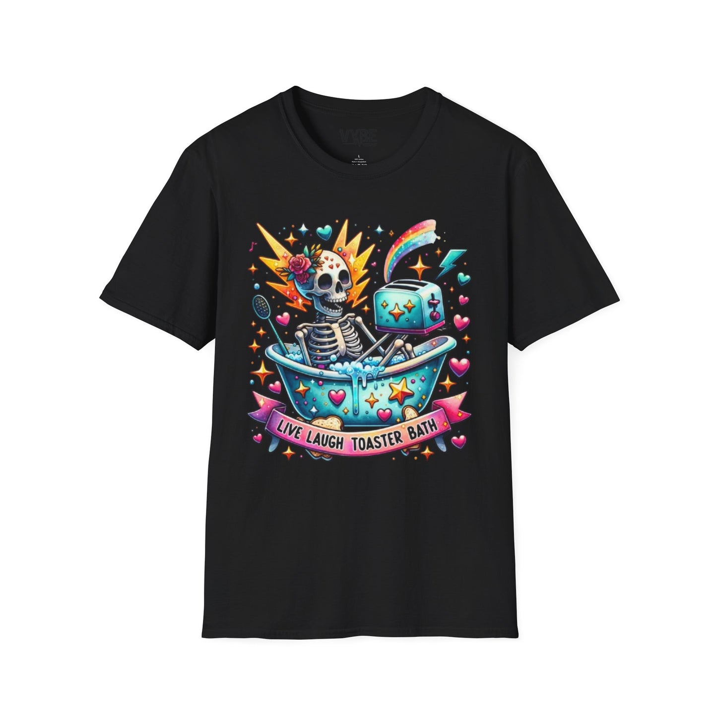 Live Laugh Toaster Bath T-Shirt