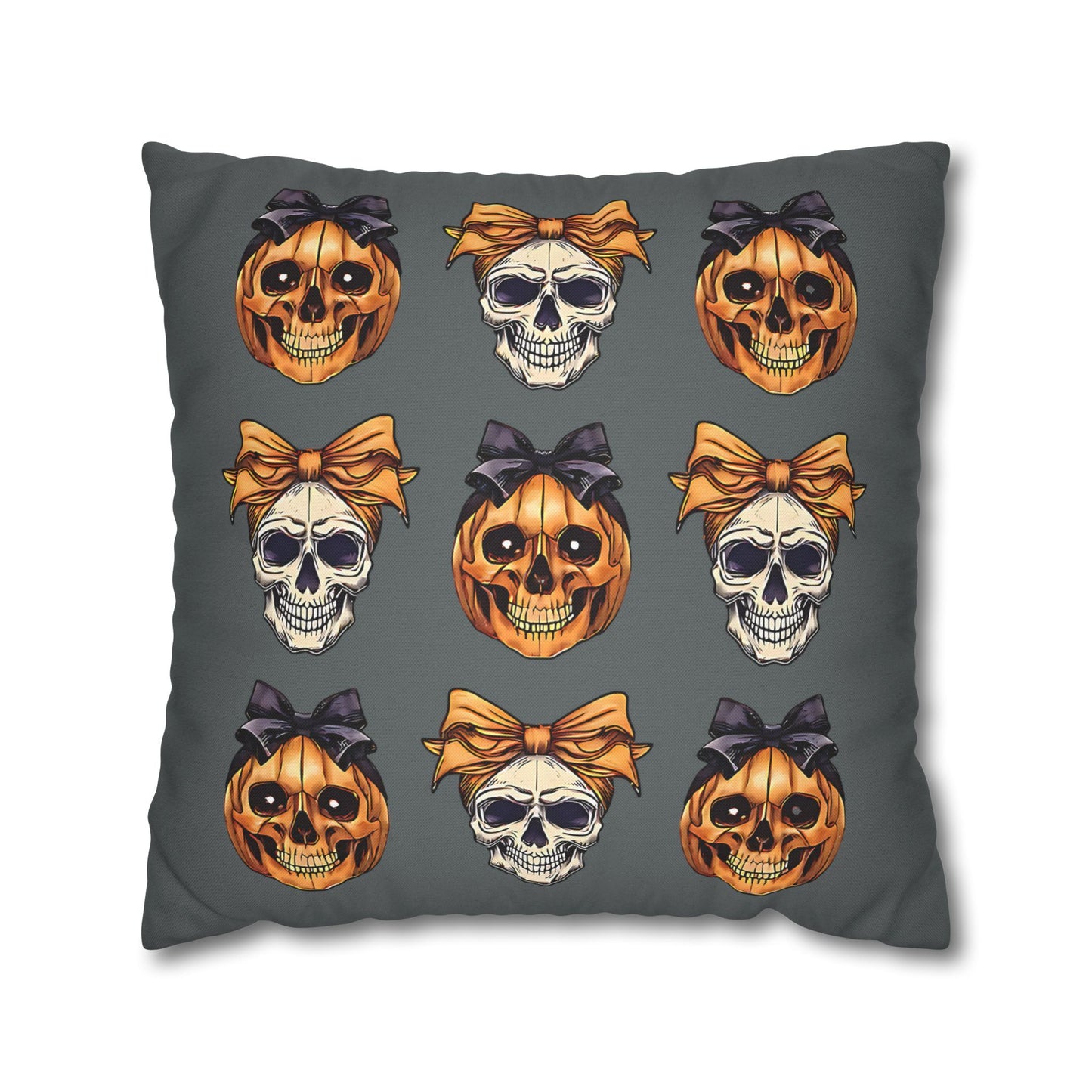 Halloween Skull Decor Pillowcase for Spooky Autumn Decoration and Perfect Gift for Witch Lovers - VYBE Shop
