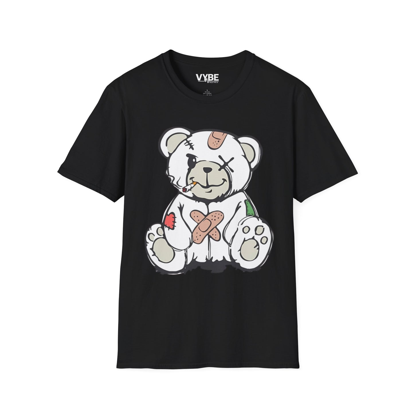 Bandaged Teddy Bear T-Shirt - VYBE