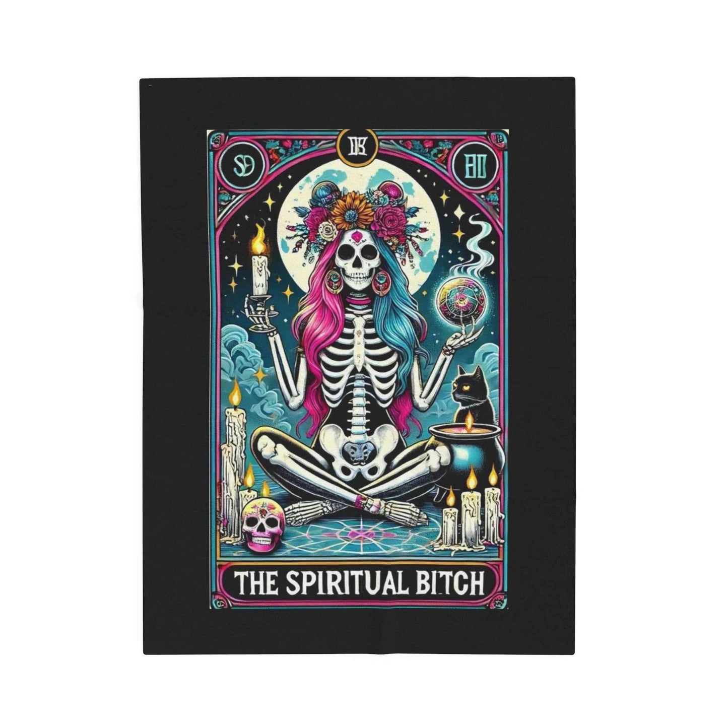Tarot Spiritual Plush Blanket