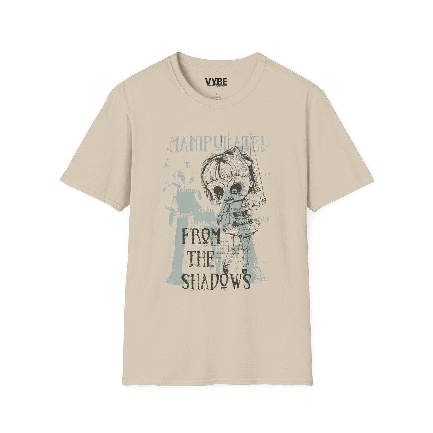Shadow Manipulated T-Shirt - VYBE