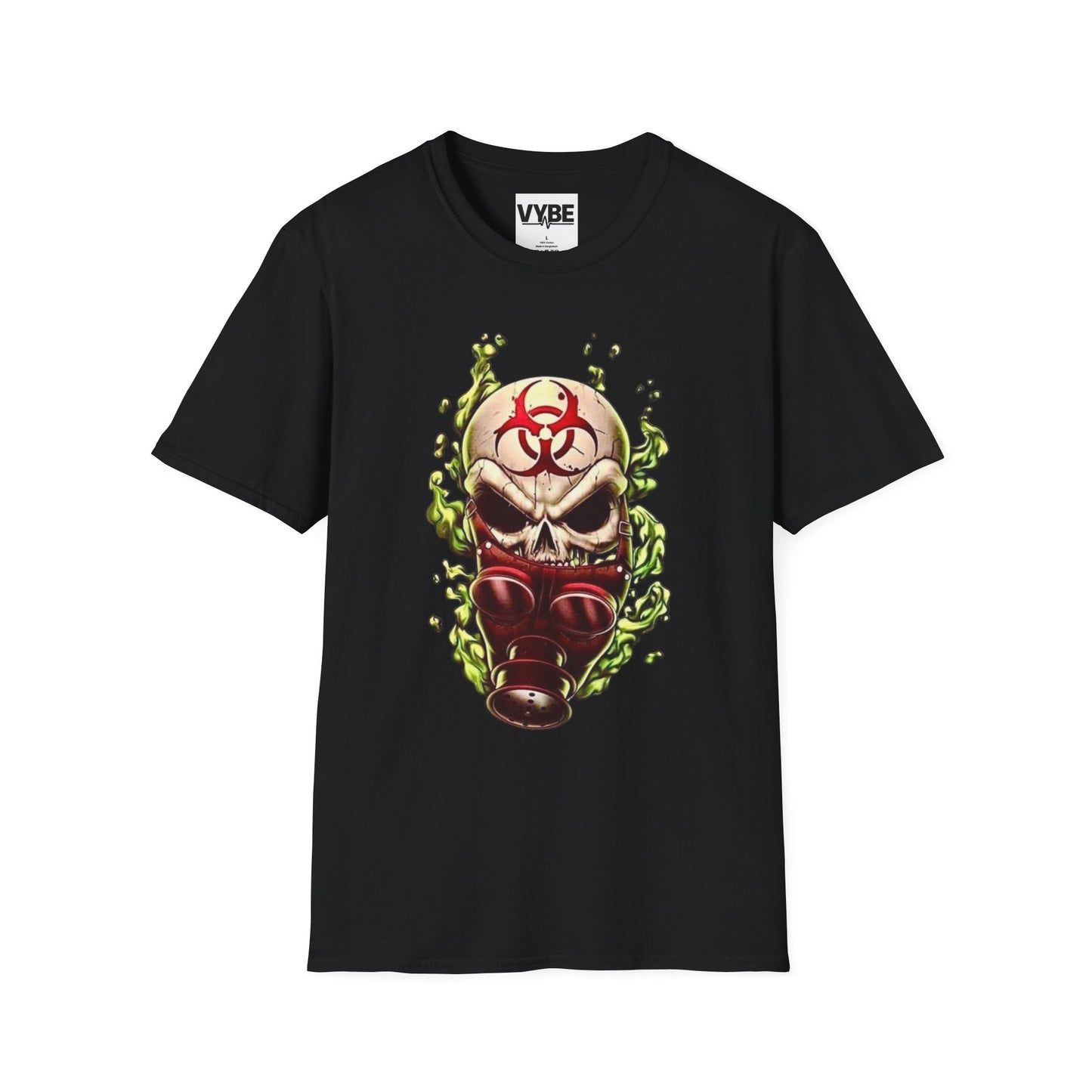 Alternative- Biohazard Skull Unisex T-Shirt - VYBE Shop