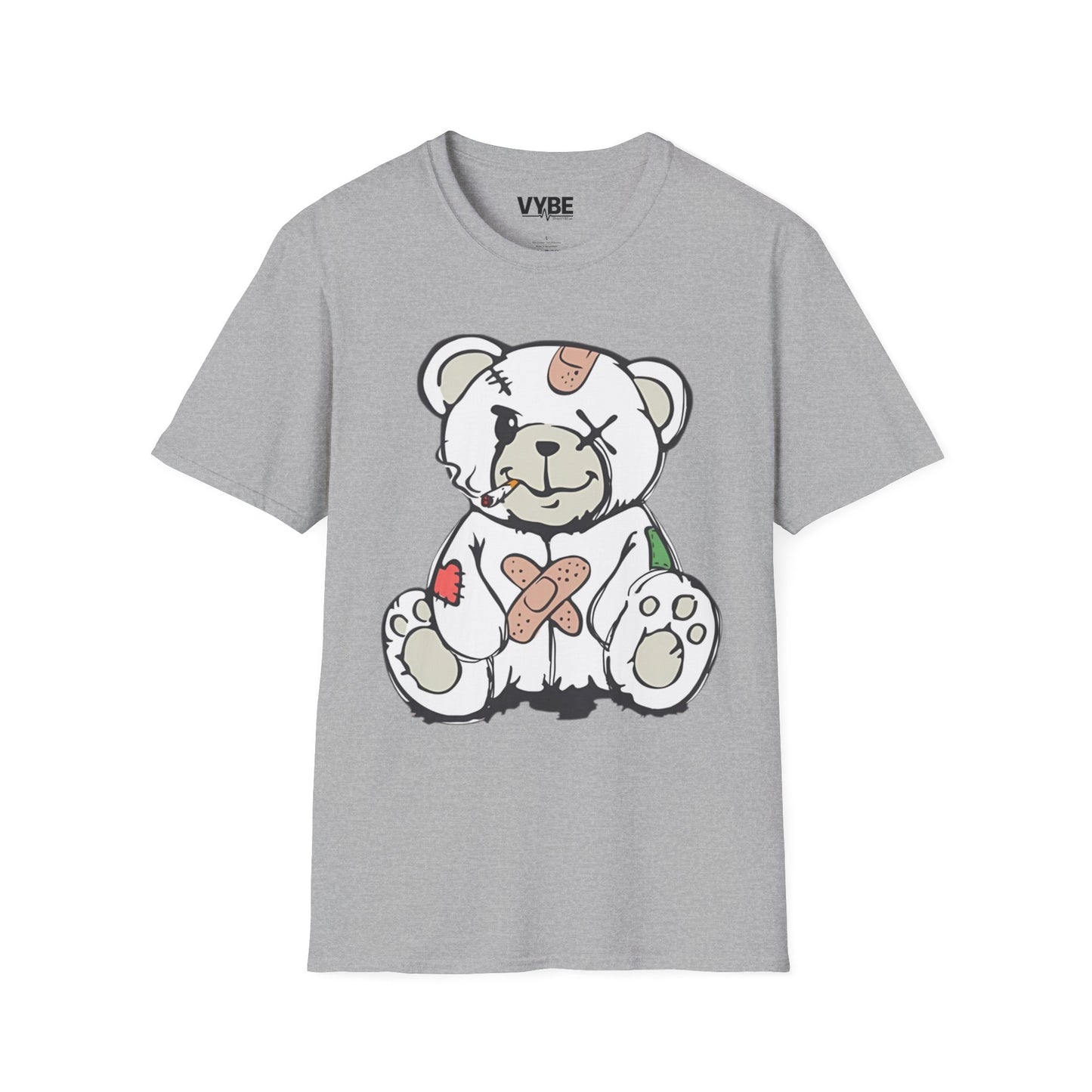 Bandaged Teddy Bear T-Shirt - VYBE