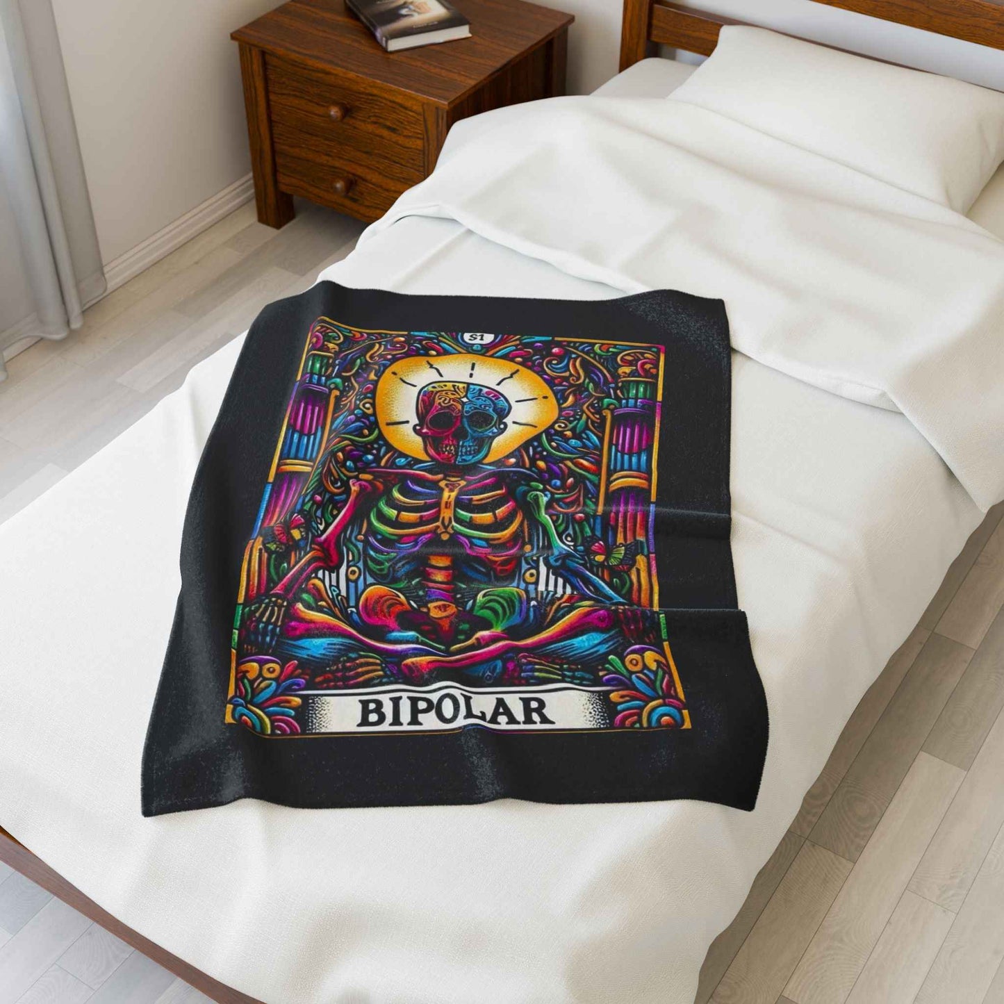 Tarot Bipolar Plush Blanket