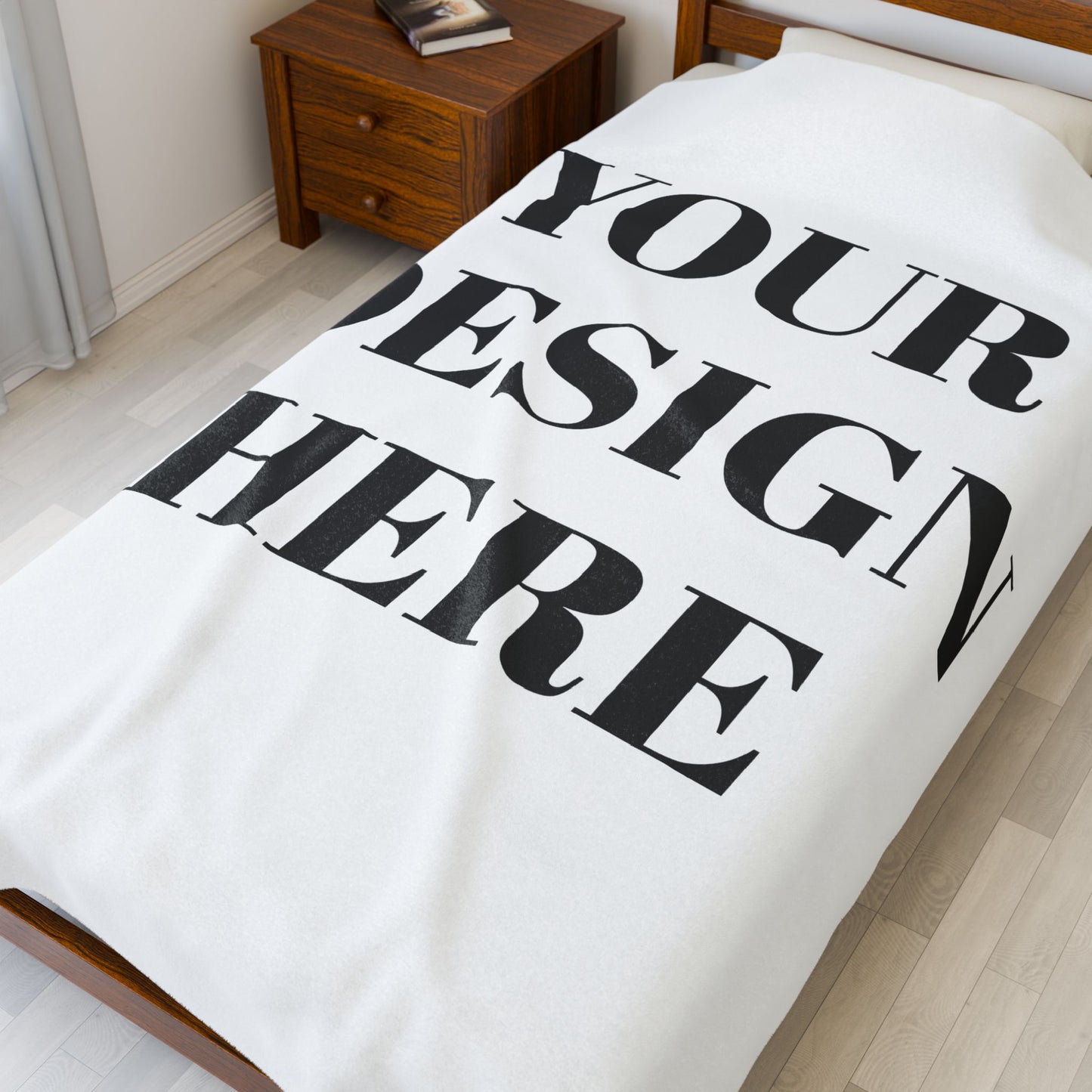 Cozy Personalized Blanket - Soft Velveteen Plush Throw, Custom Gift for Her, Warm Home Decor for All Occasions - VYBE Shop