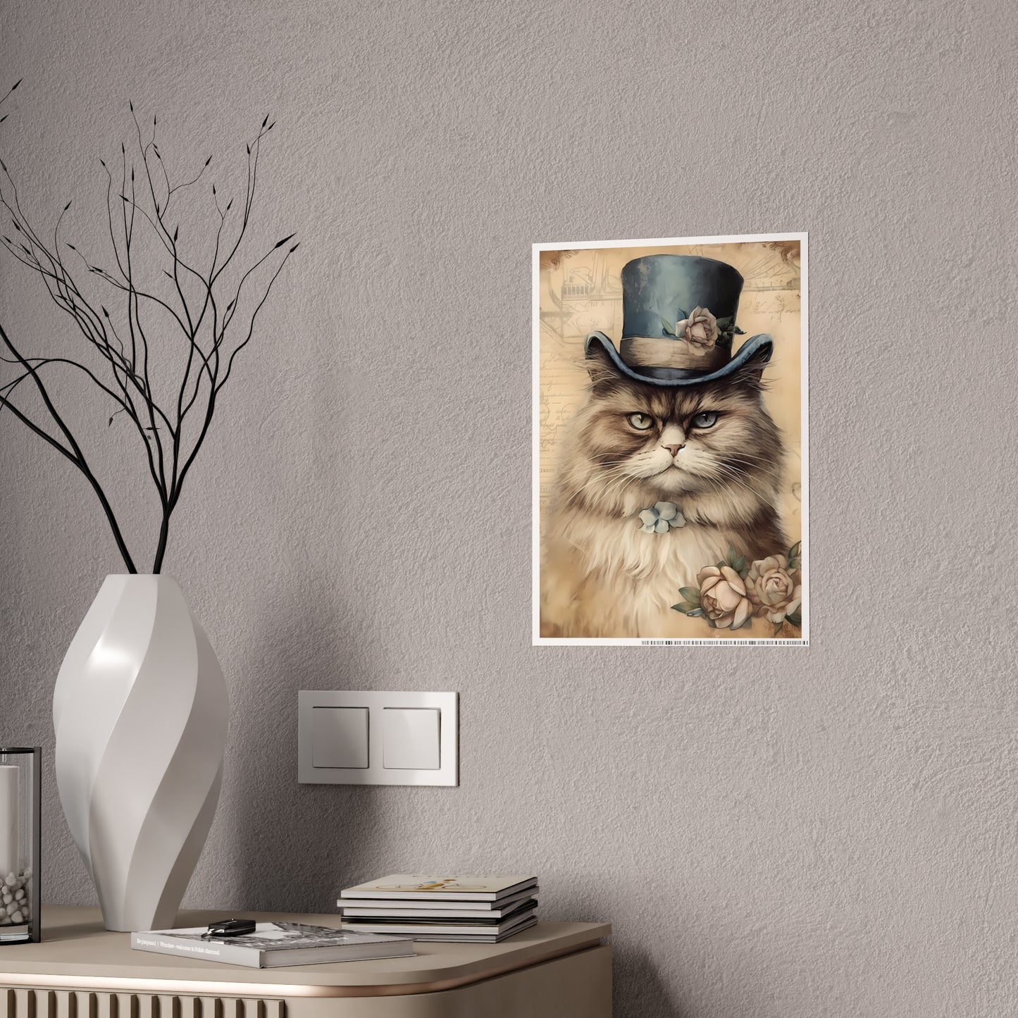 Vintage Pet Poster - Perfect Gift for Cat Lovers - VYBE Shop