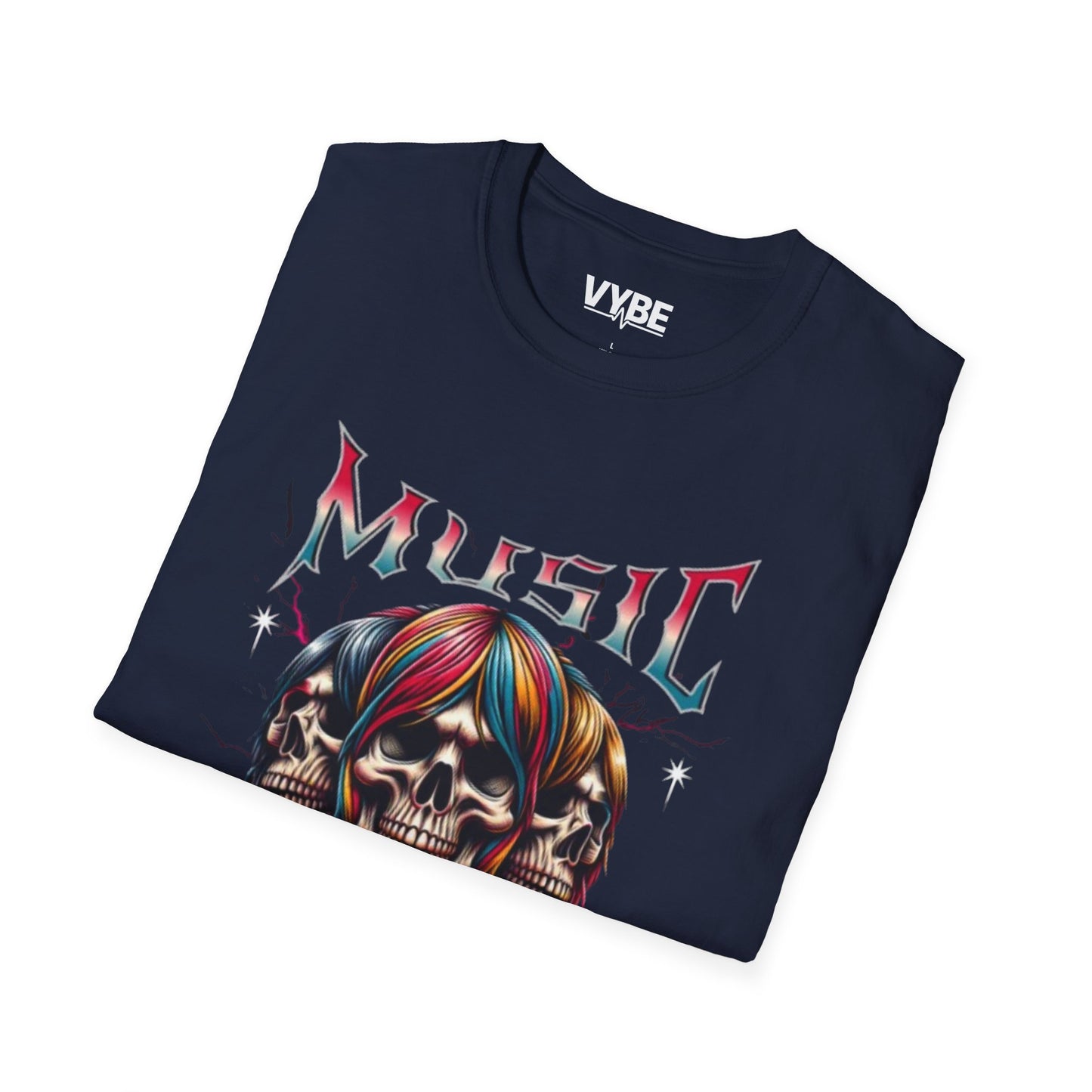 Rock and Roll Music Monsters T-Shirt - VYBE