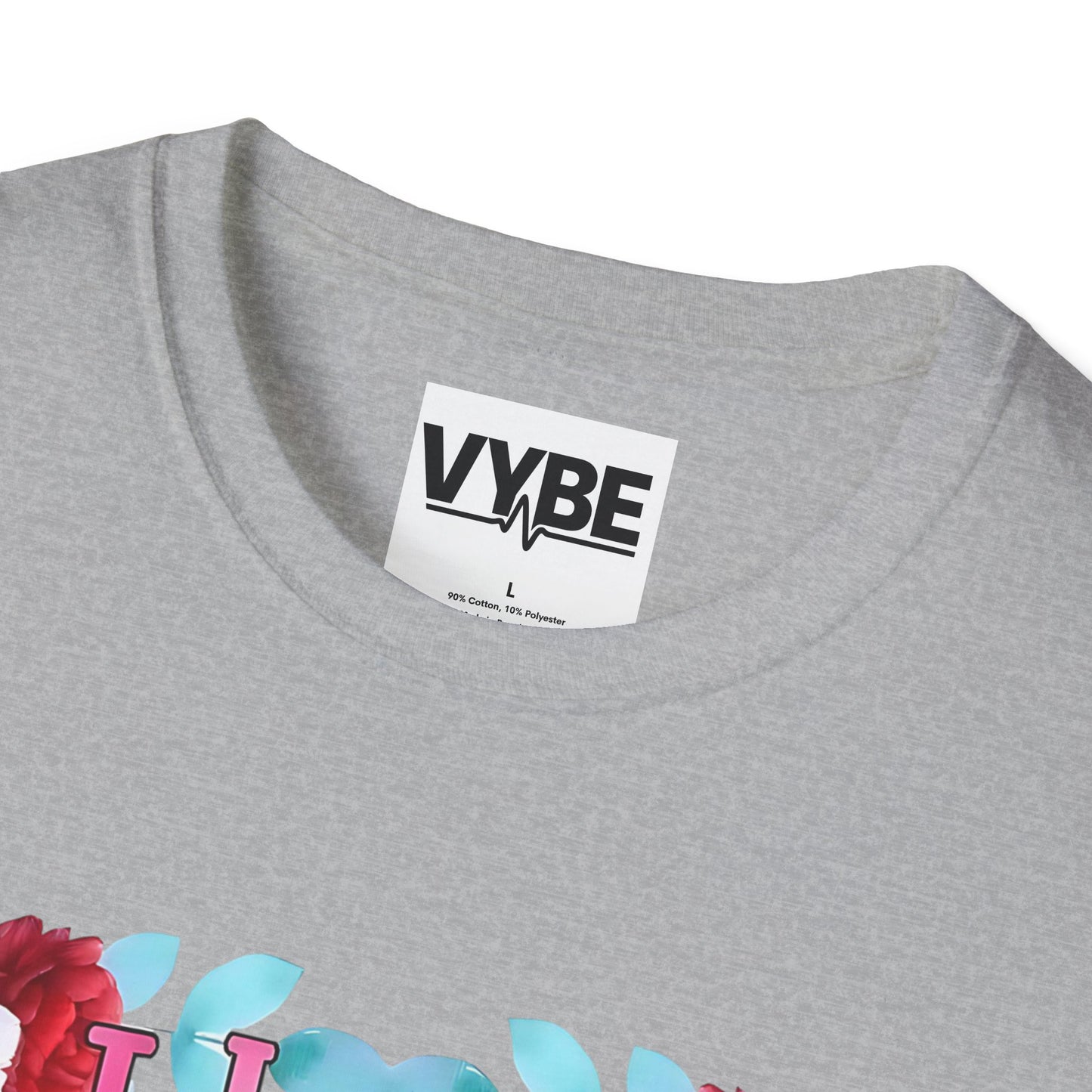 Funny- Floral Quote T-Shirt with 'I Hate Morning People' Design, Casual Wear, Humor Apparel - VYBE Shop