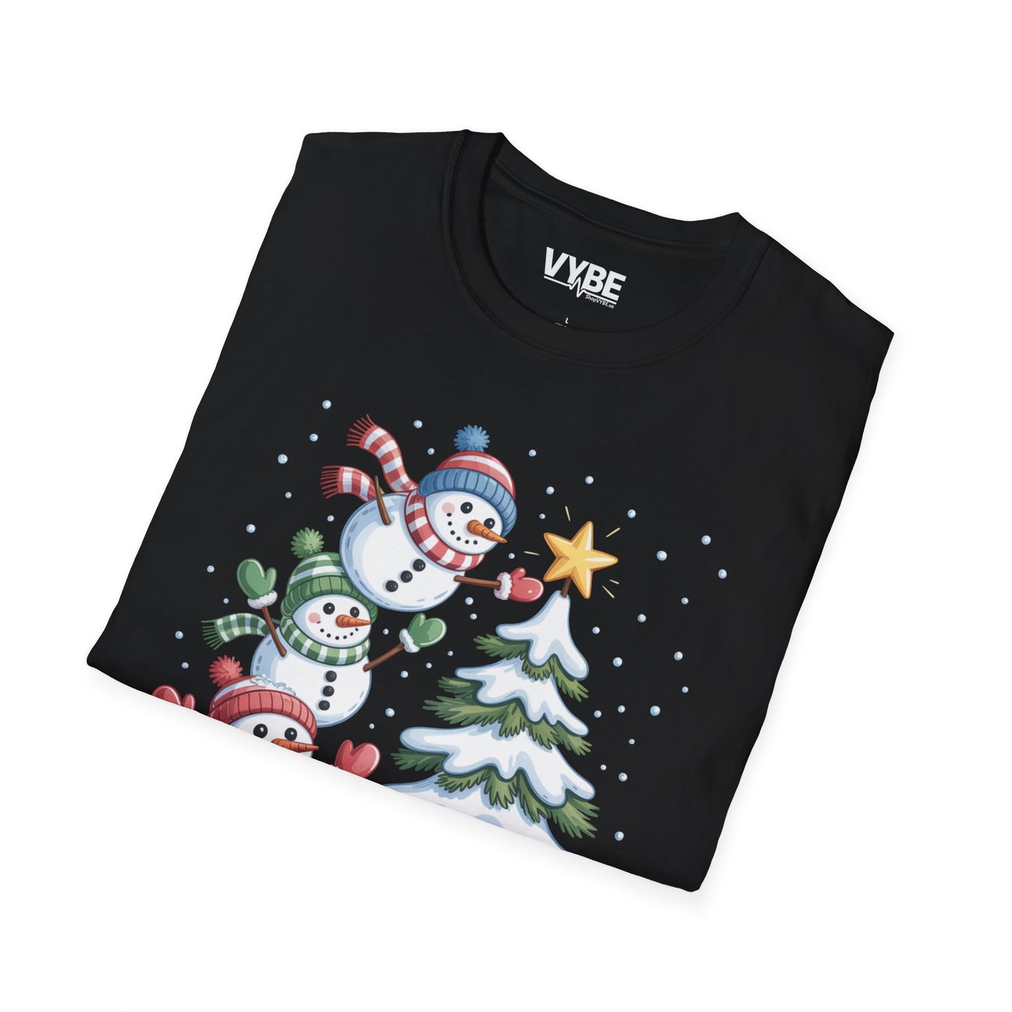 Cute Snowman T-Shirt - VYBE
