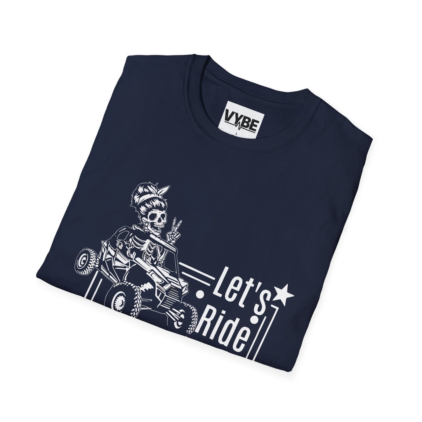 Funny- Let's Ride Fun Unisex T-Shirt, Biker Tee, Casual Outfit, Gift for Riders - VYBE Shop