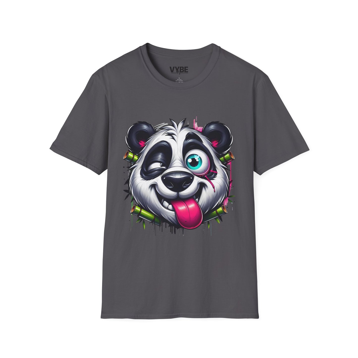 Vibrant Panda Graphic Tee - VYBE Shop