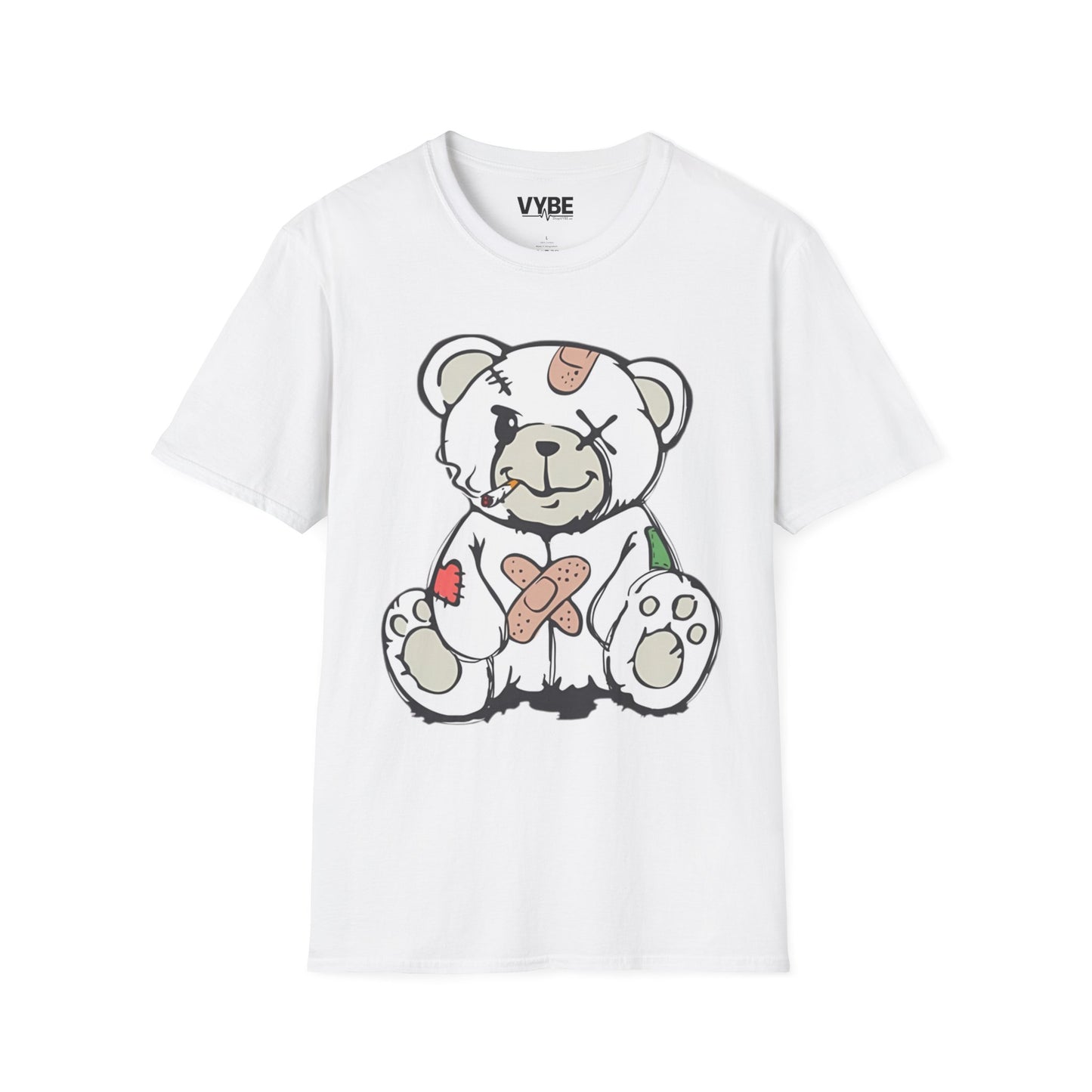 Bandaged Teddy Bear T-Shirt - VYBE