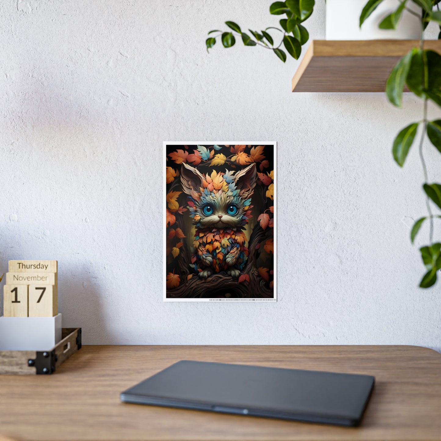 Whimsical Creature Art Print Poster - VYBE Shop