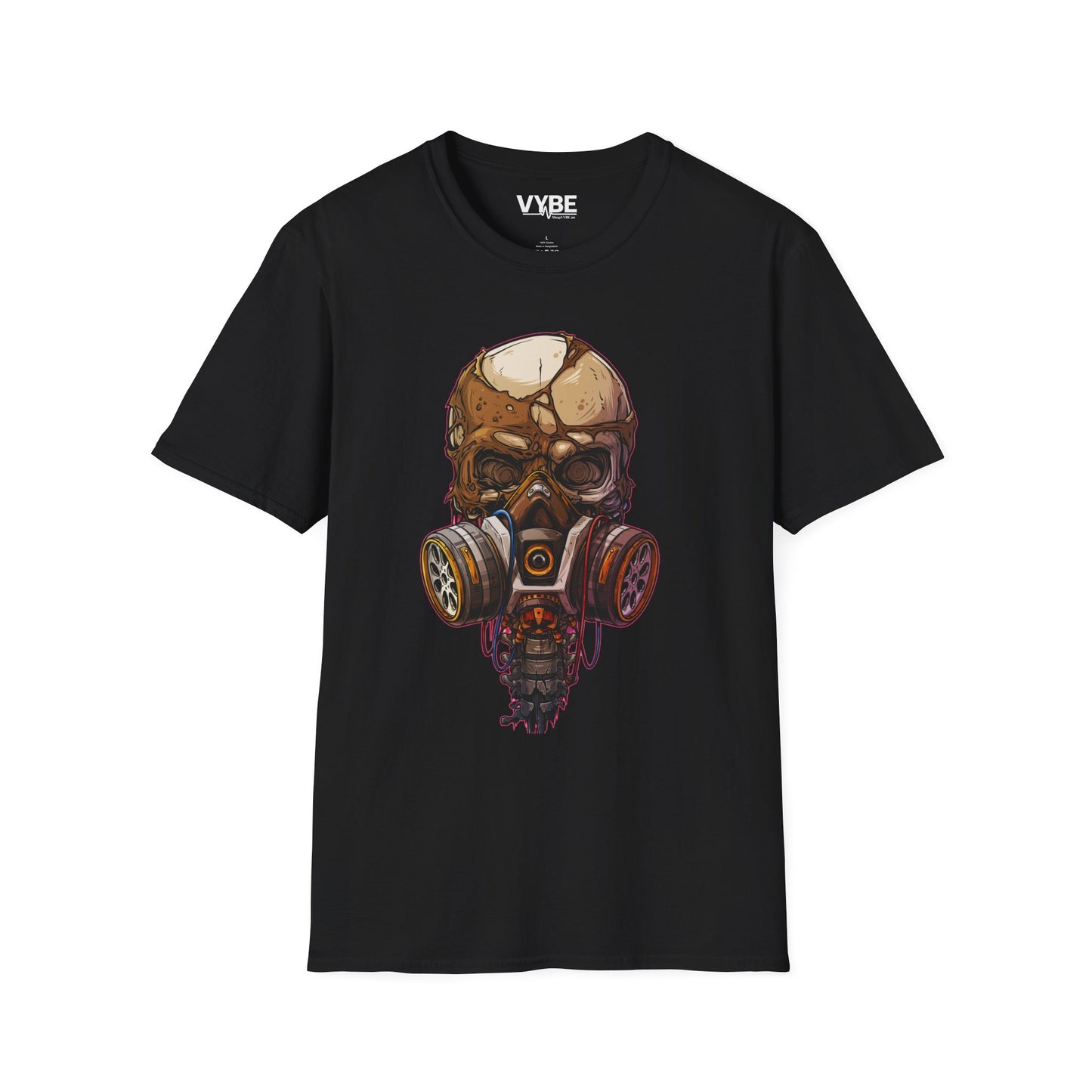Gas Mask Skull T-Shirt - VYBE
