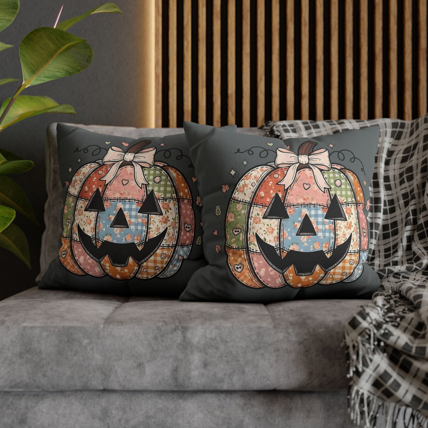 Cute Pumpkin Halloween Pillowcase for Cozy Fall Decor and Seasonal Home Accent - VYBE Shop