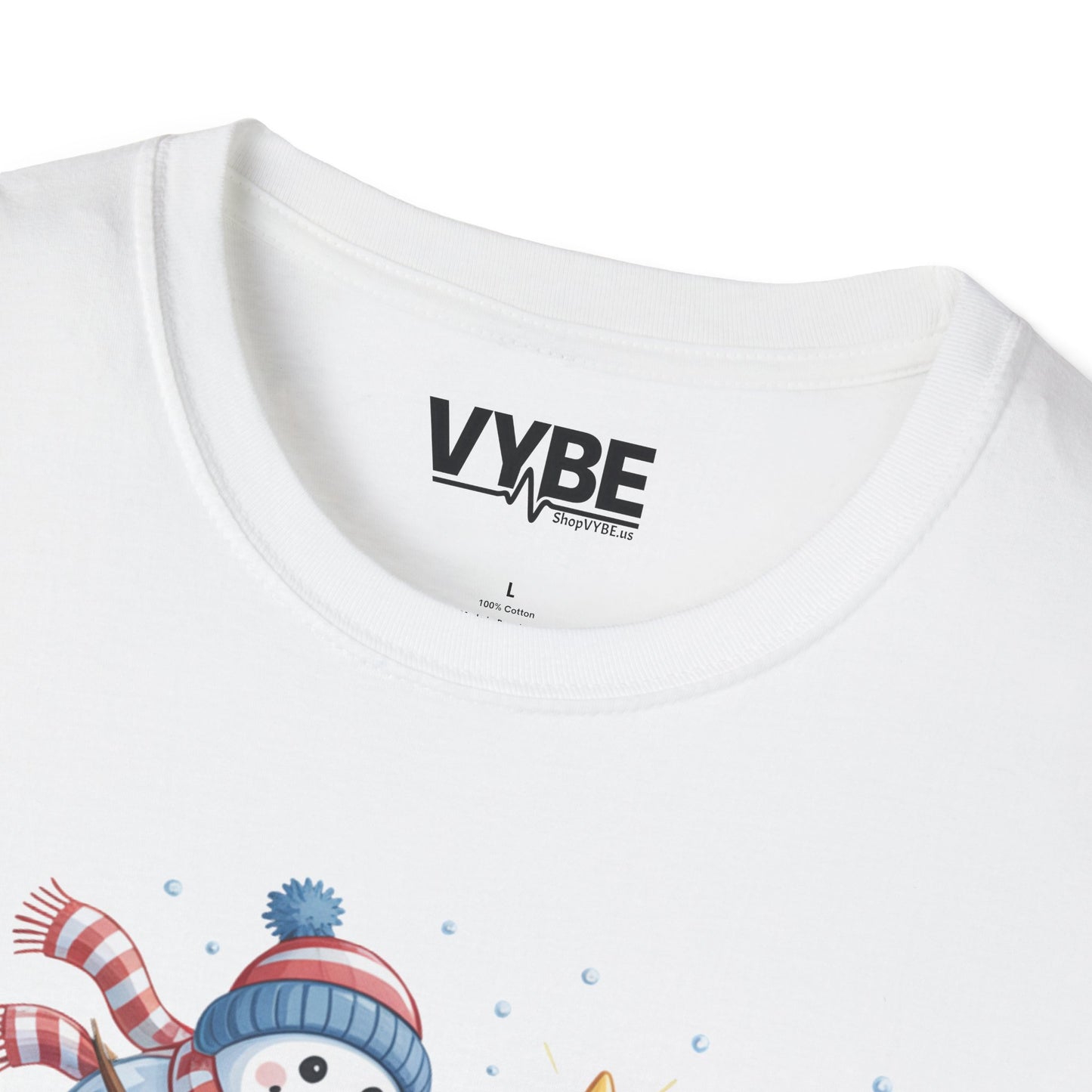 Cute Snowman T-Shirt - VYBE