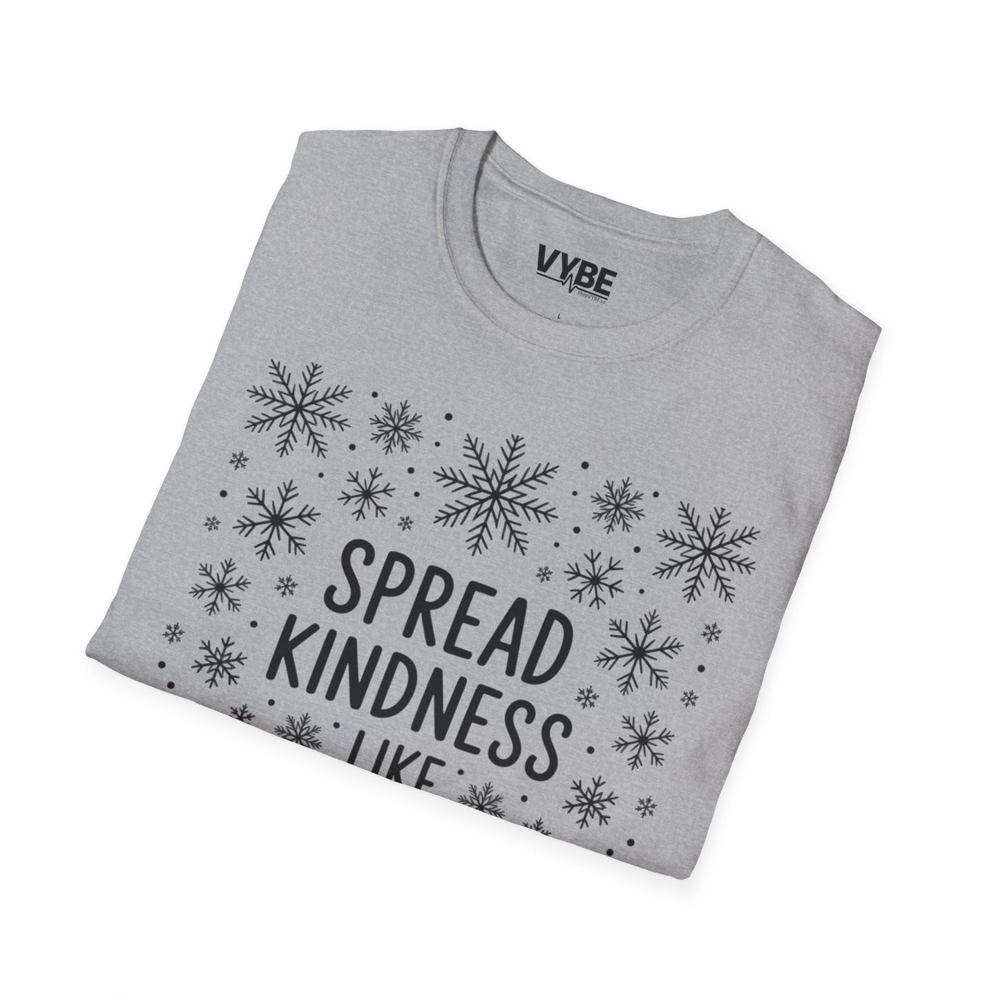 Spread Kindness Snowflake T-Shirt - VYBE