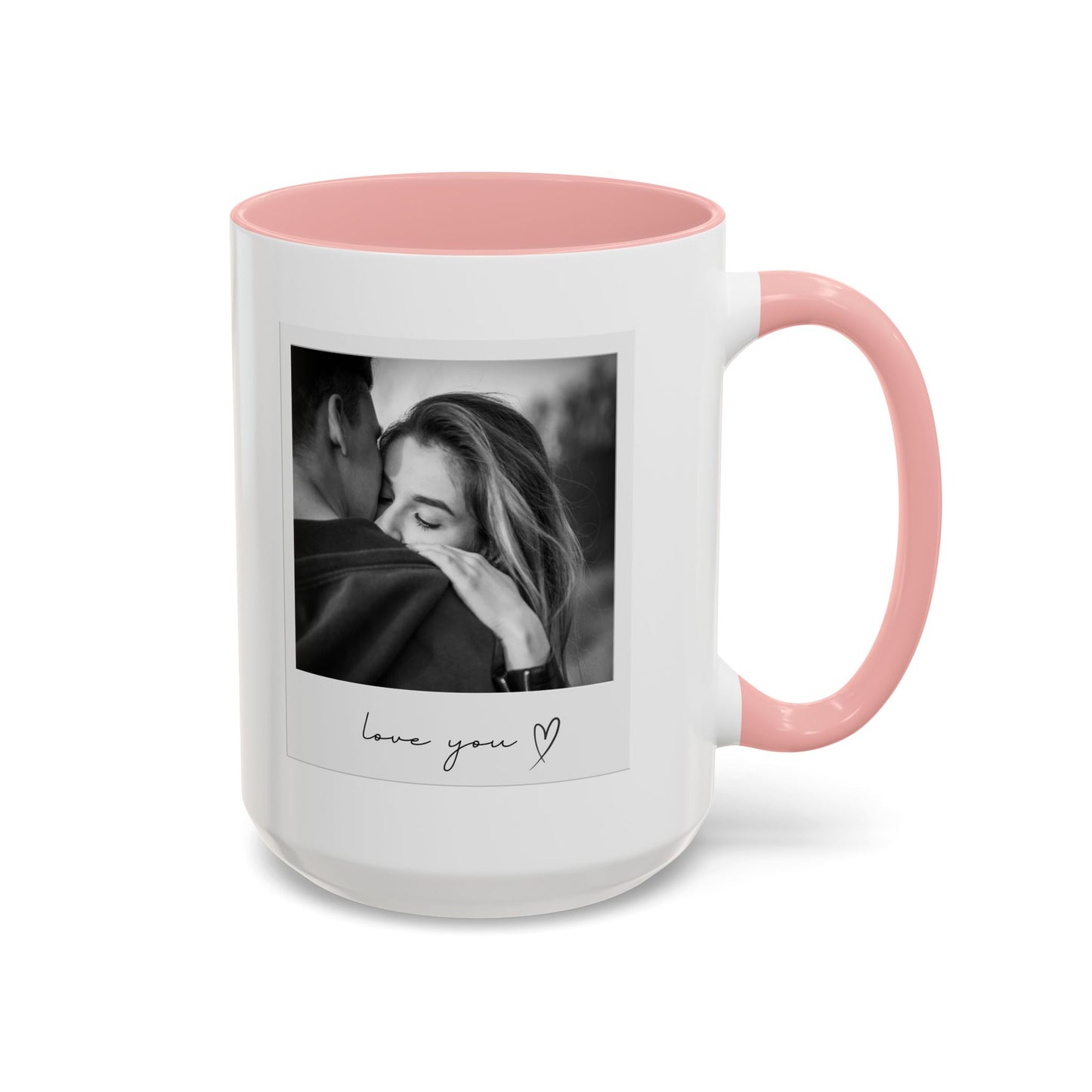 Love You Coffee Mug – Customized Romantic Gift for Couples, Engagement Present, Valentine's Day - VYBE Shop