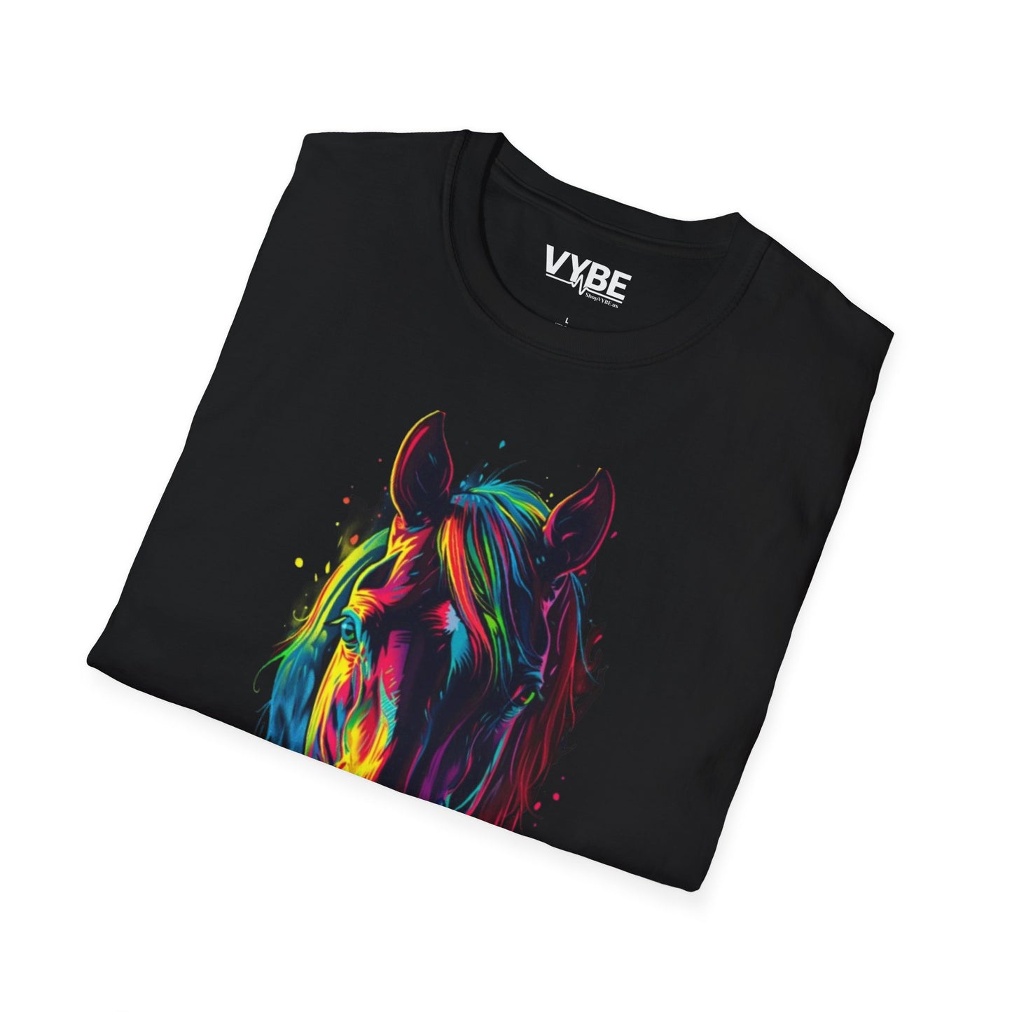 Colorful Horse Art T-Shirt - VYBE