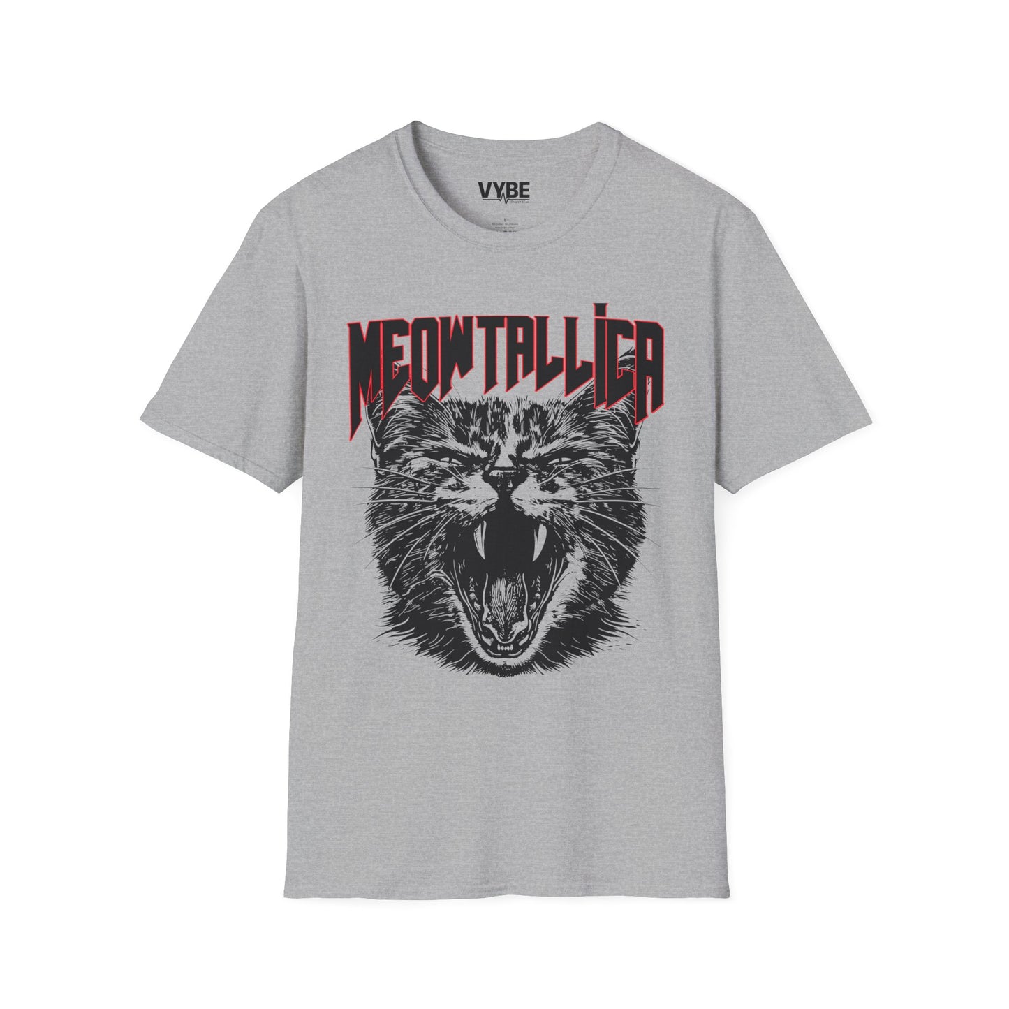 Meowtallica Cat T-Shirt - VYBE