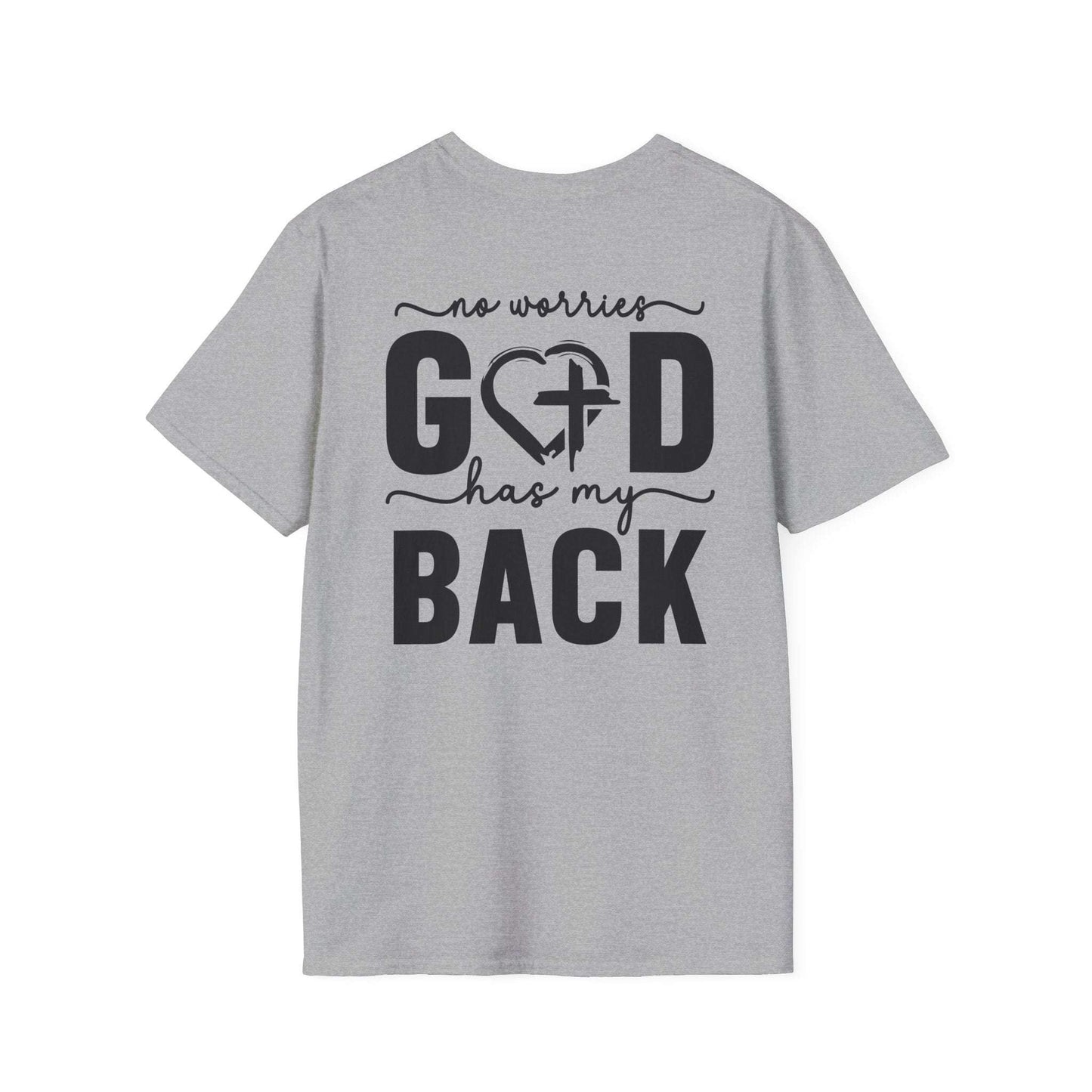 God Has My Back T-Shirt - VYBE
