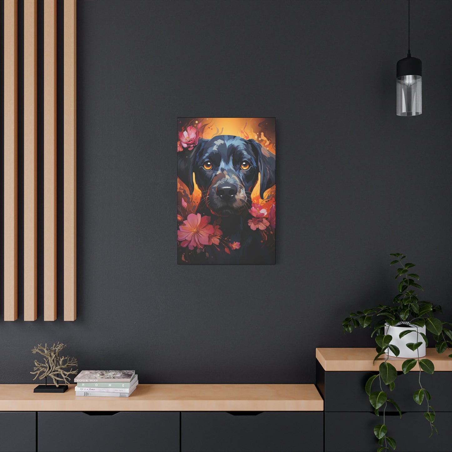 Canvas Beauceron Dog Art Print, Wall Art, Gift For Dog Lover - VYBE Shop