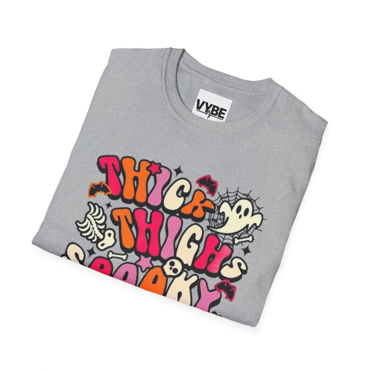 Halloween- Spooky Vibes T-Shirt, Cute Colorful Halloween Tee - VYBE Shop