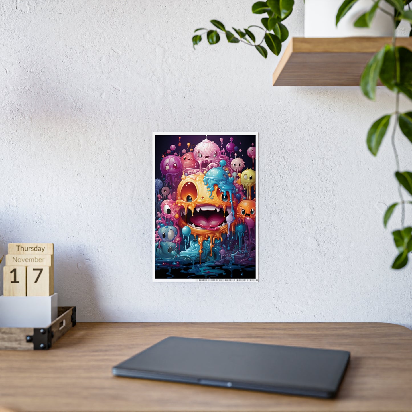 Vibrant Creatures Poster for Kids’ Room Decoration - VYBE Shop
