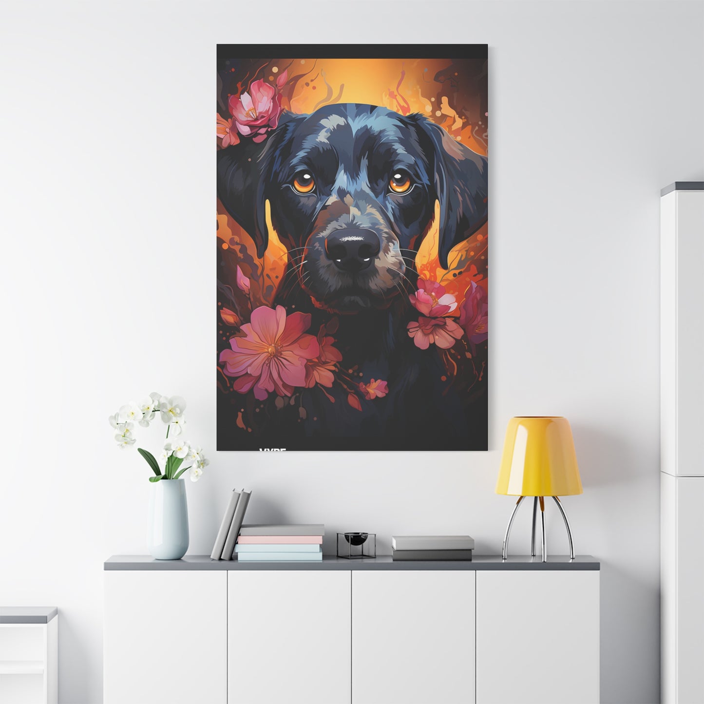 Canvas Beauceron Dog Art Print, Wall Art, Gift For Dog Lover - VYBE Shop