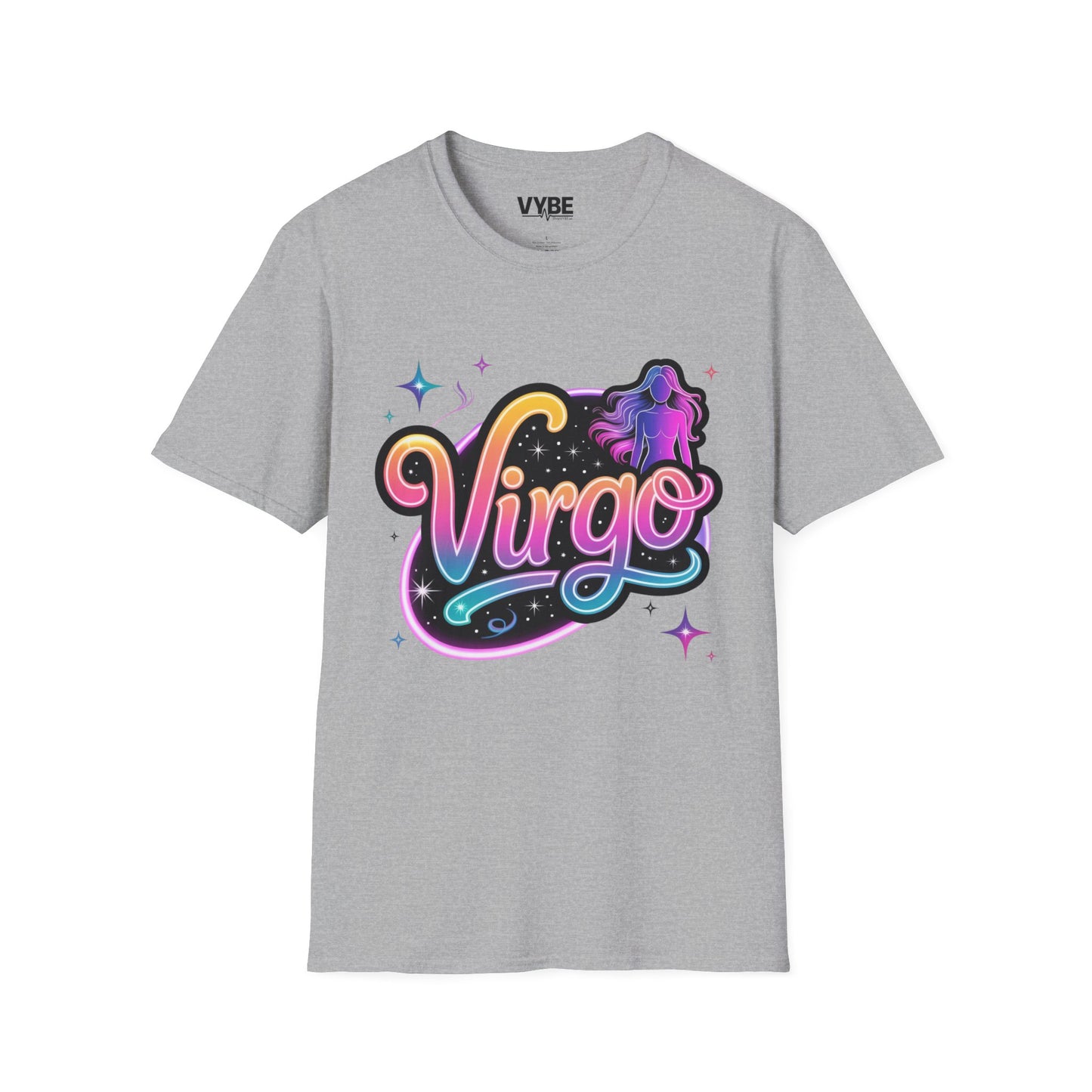 Colorful Virgo Zodiac T-Shirt