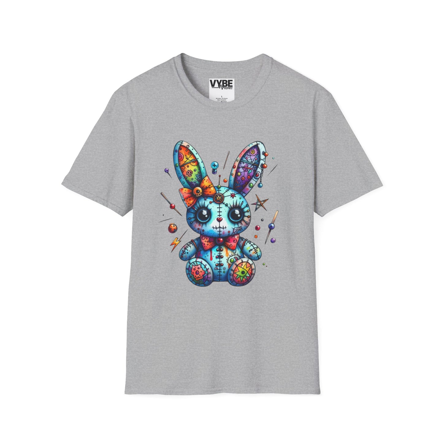 Colorful VOODOO Bunny T-Shirt - VYBE Shop