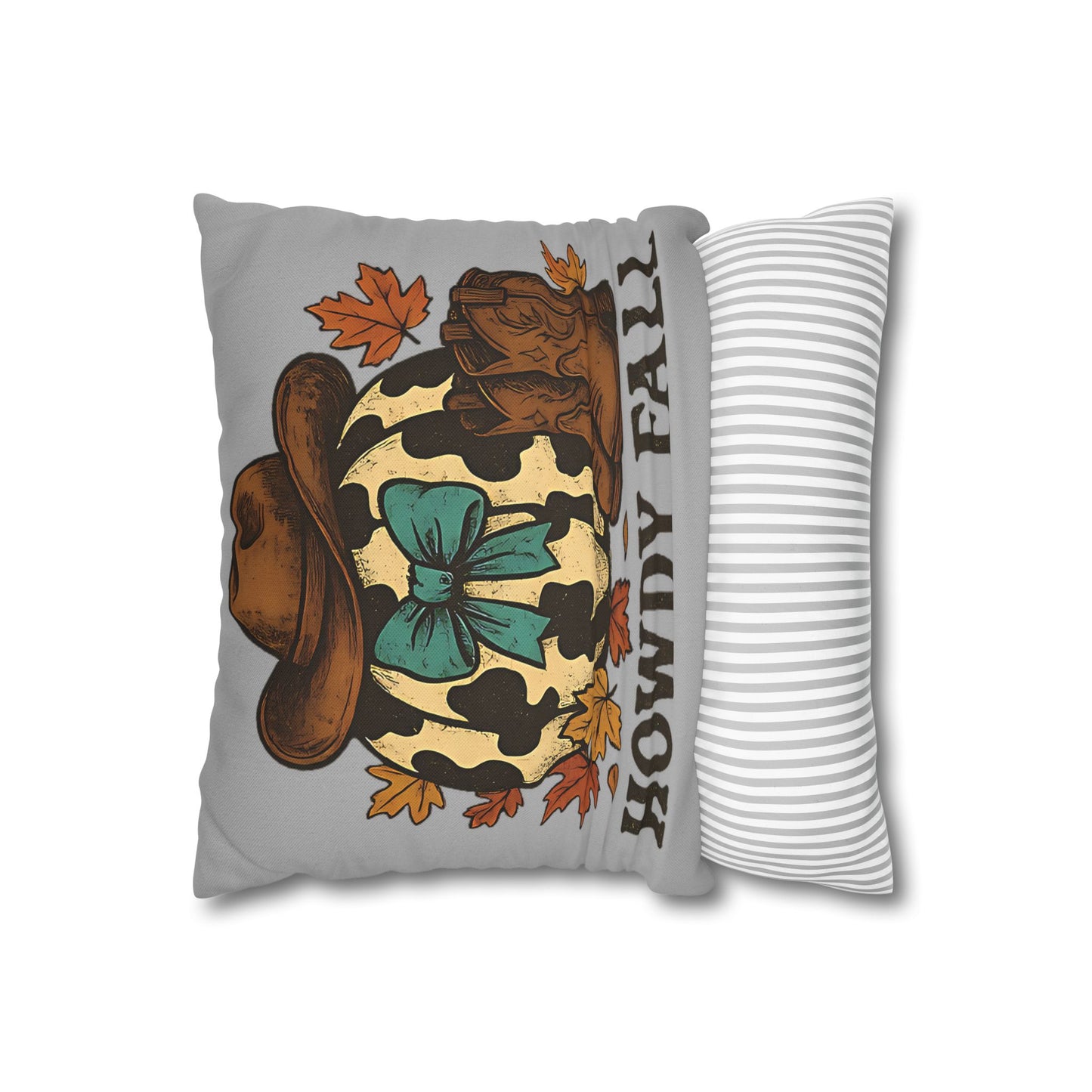 Howdy Fall Decorative Pillowcase - Cozy Autumn Home Decor, Farmhouse Style Decorative Pillow Cover, Perfect Fall Gift - VYBE Shop