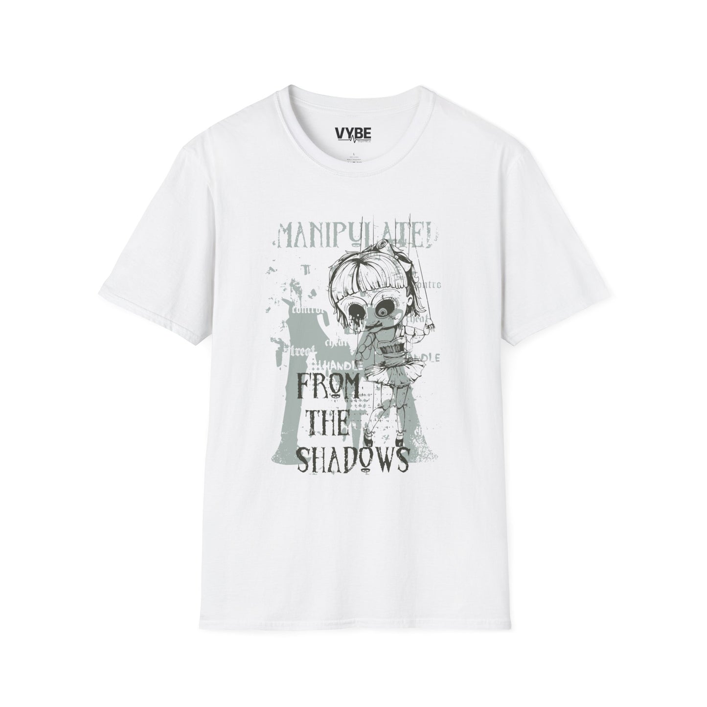 Shadow Manipulated T-Shirt - VYBE