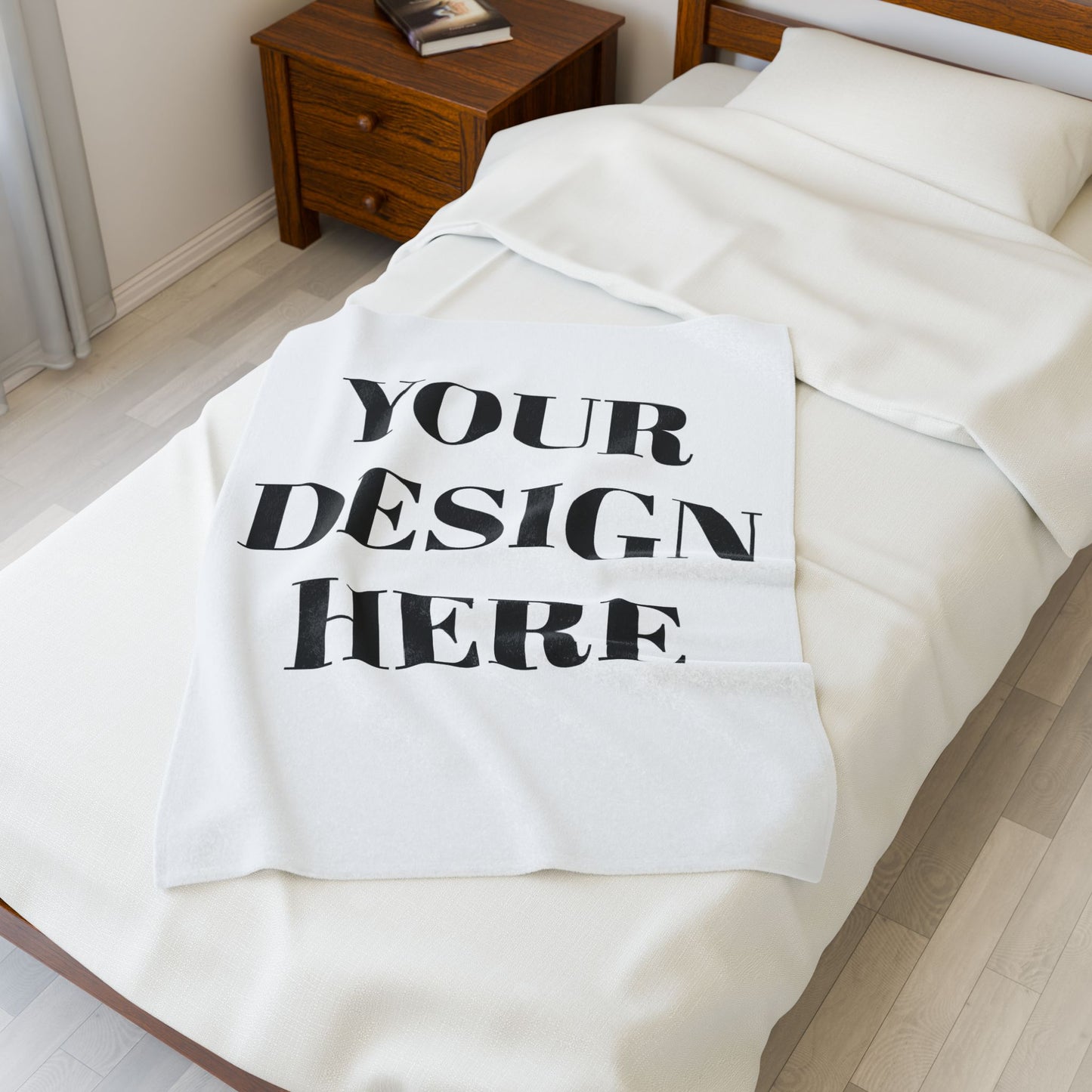 Cozy Personalized Blanket - Soft Velveteen Plush Throw, Custom Gift for Her, Warm Home Decor for All Occasions - VYBE Shop