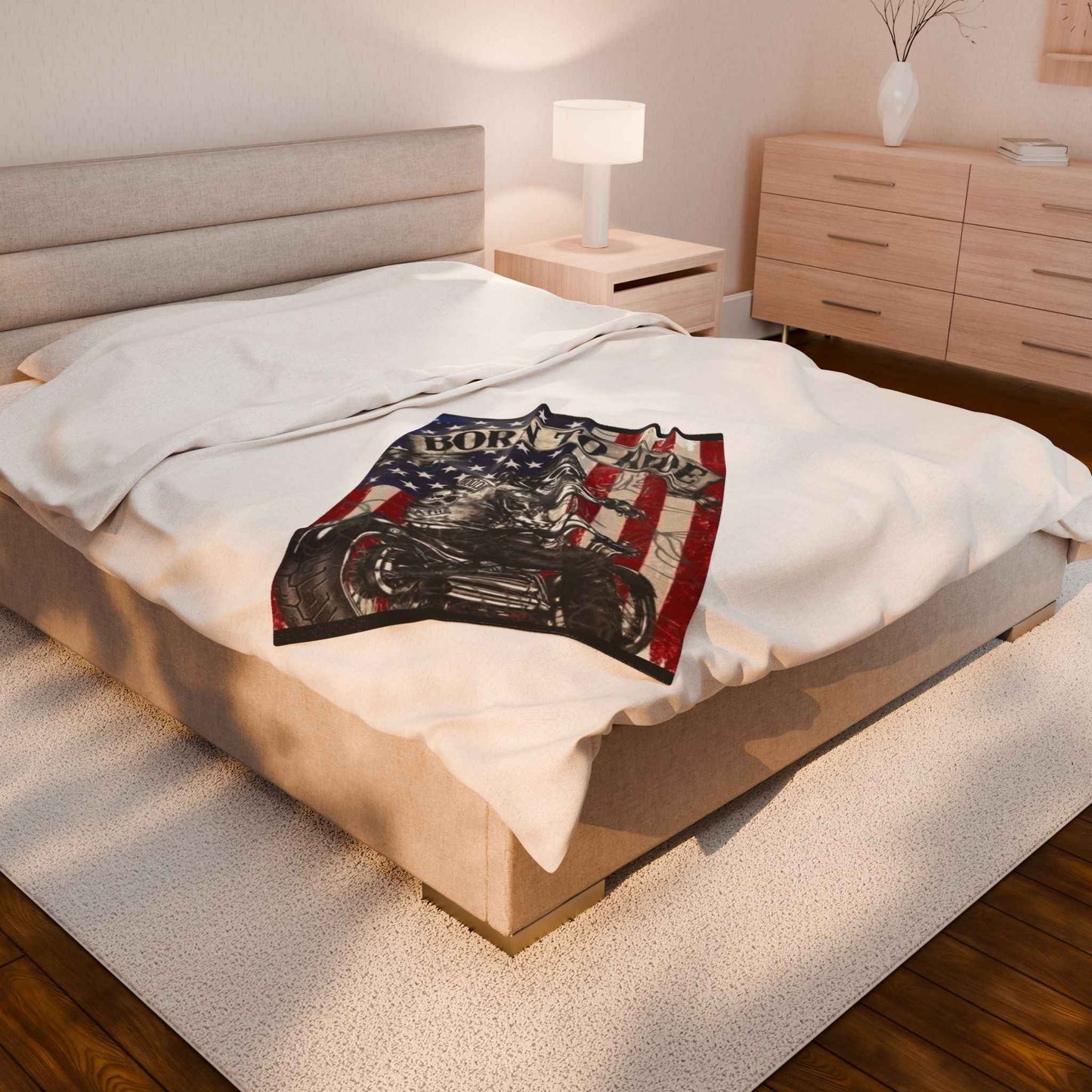 Biker Plush Blanket