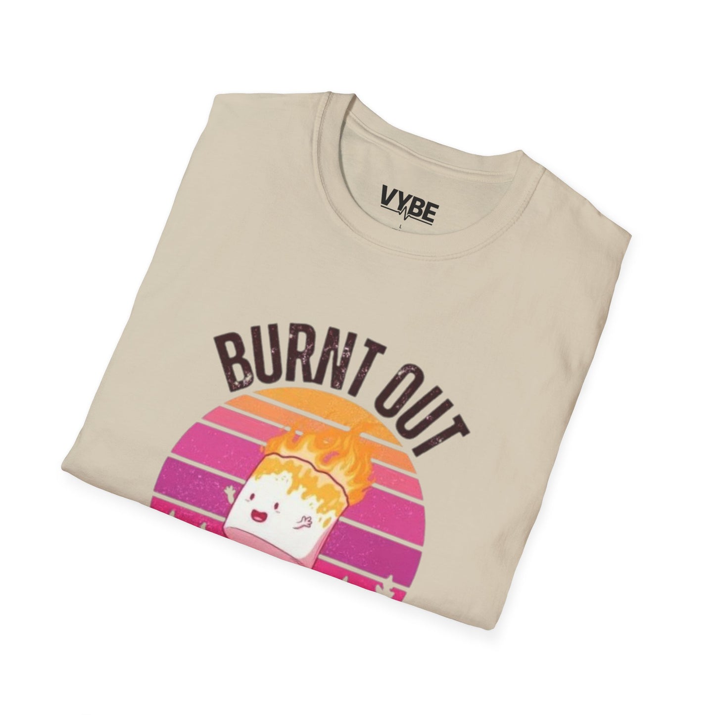 Funny- Burnt Out But Optimistic T-Shirt, Funny Gift Idea - VYBE Shop