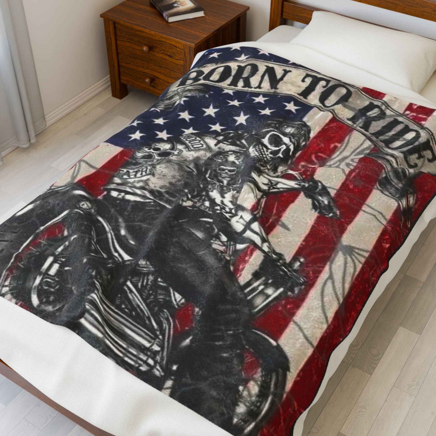 Biker Plush Blanket