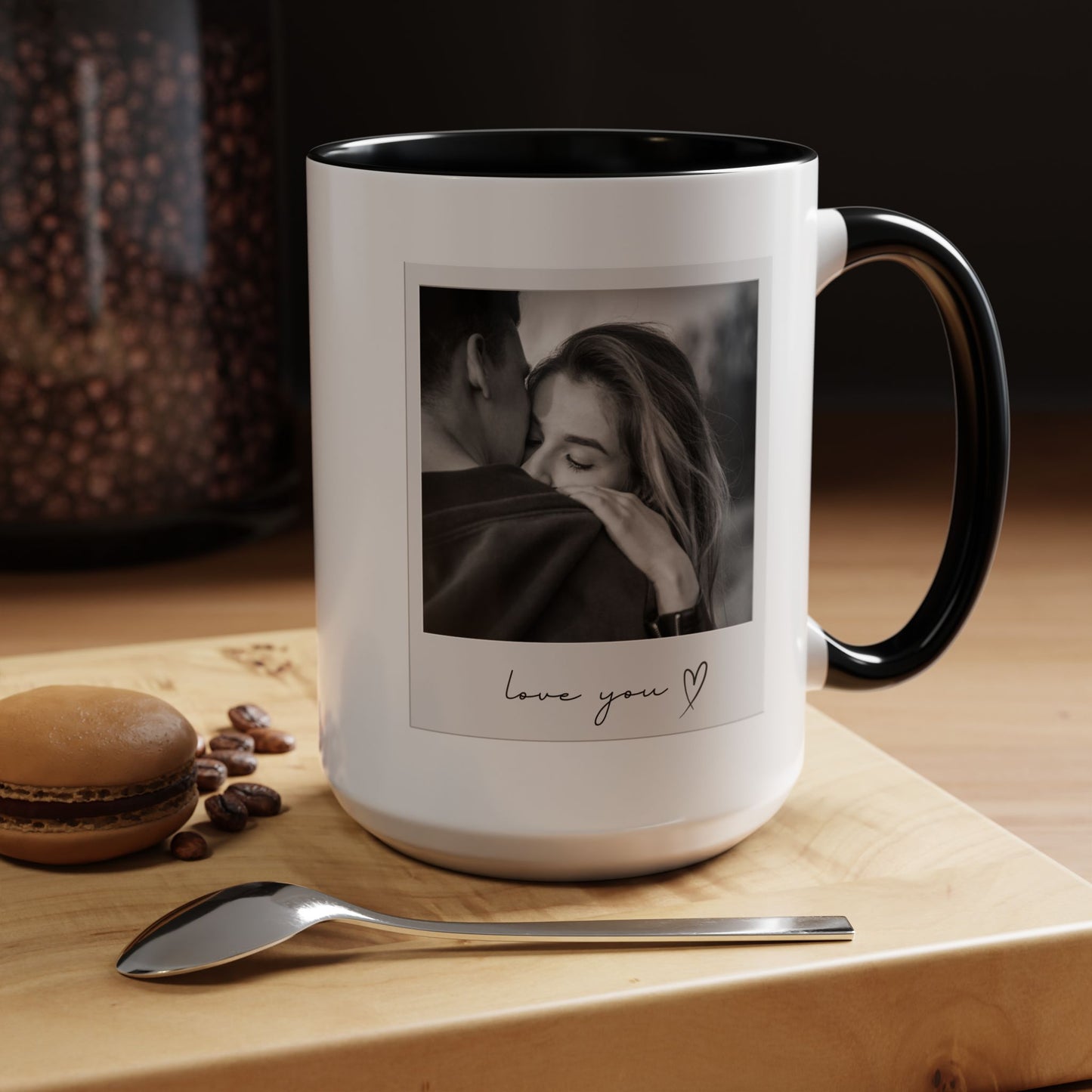 Love You Coffee Mug – Customized Romantic Gift for Couples, Engagement Present, Valentine's Day - VYBE Shop