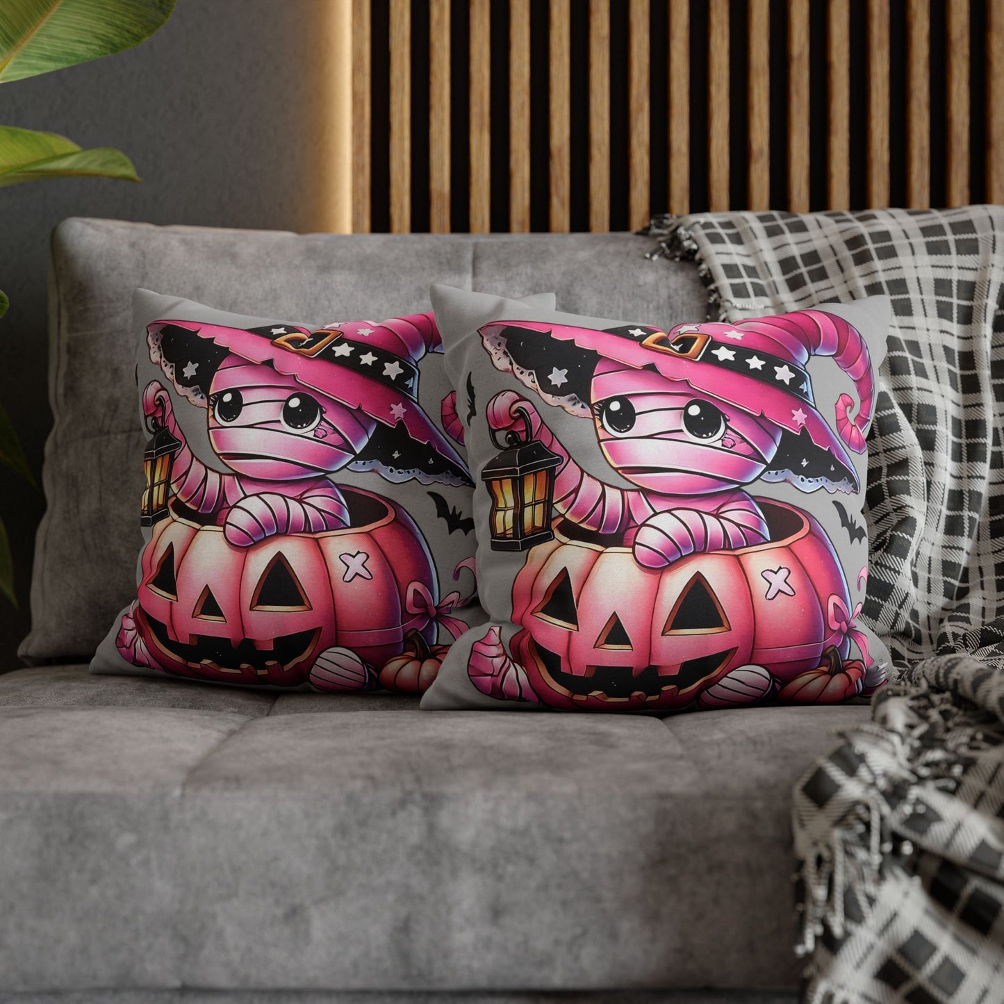 Halloween Mummy Pillowcase - Cute Pillow Cover for Spooky Fall Decor and Cozy Home Accent - VYBE Shop